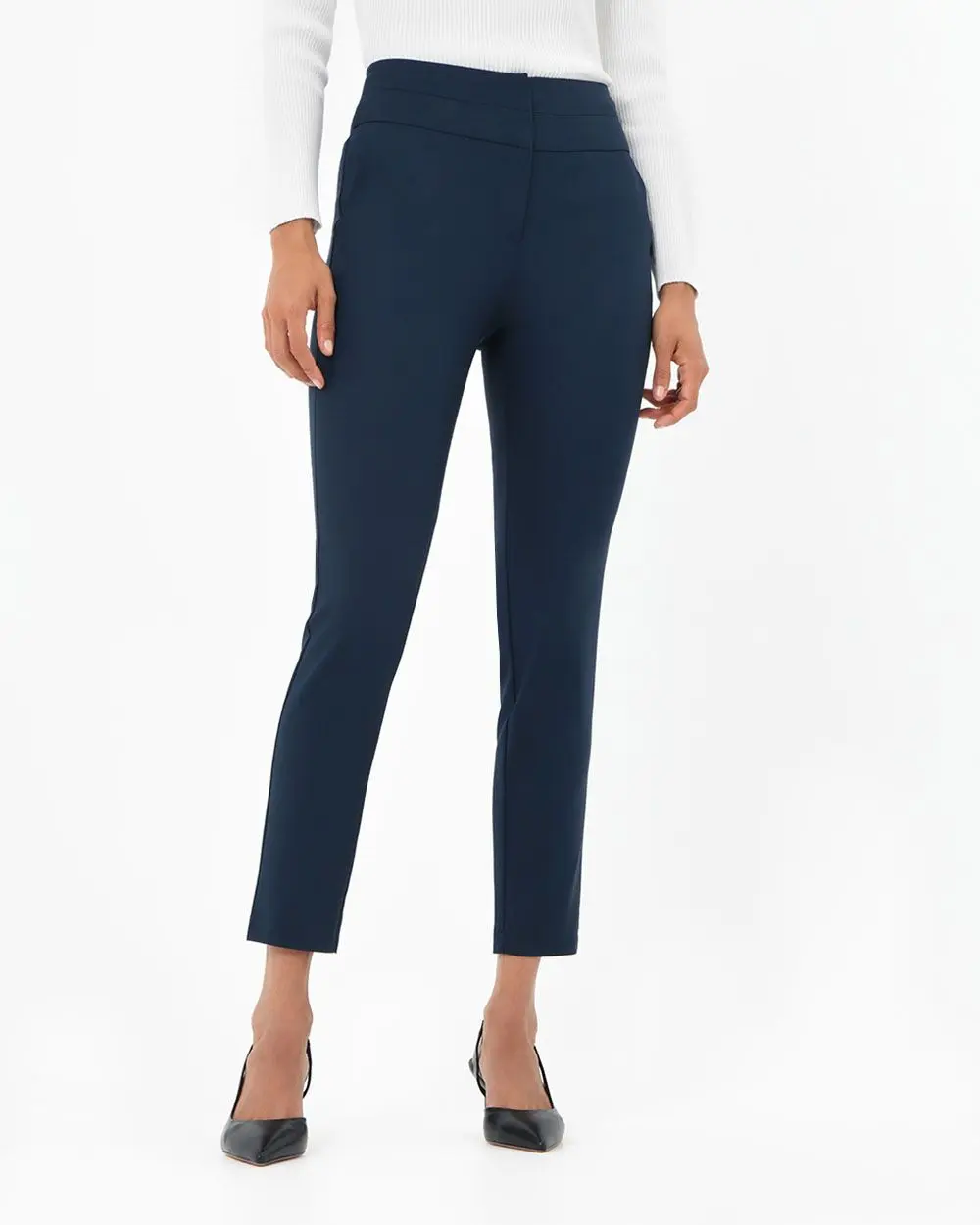 Forcast Clothing - Myah Double Waistband Pants
