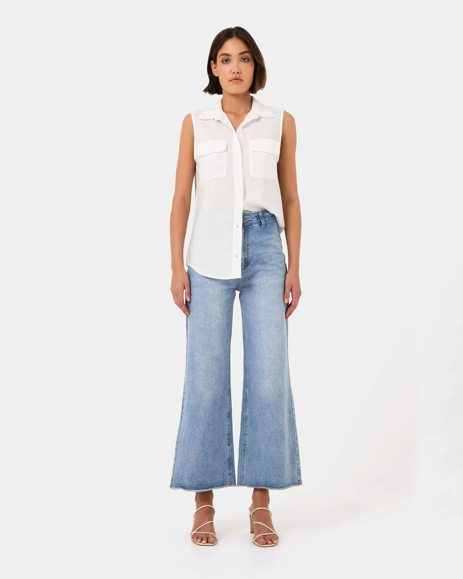 Forcast Clothing - Aimee Sleeveless Shirt