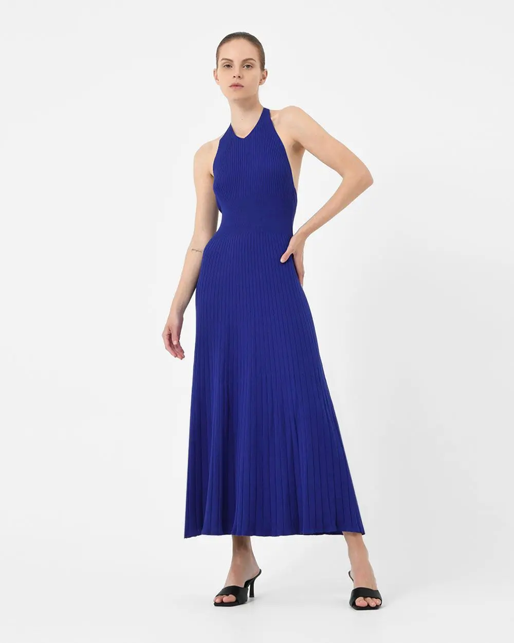 Forcast Clothing - Akaroa Halter Neck Knit Dress