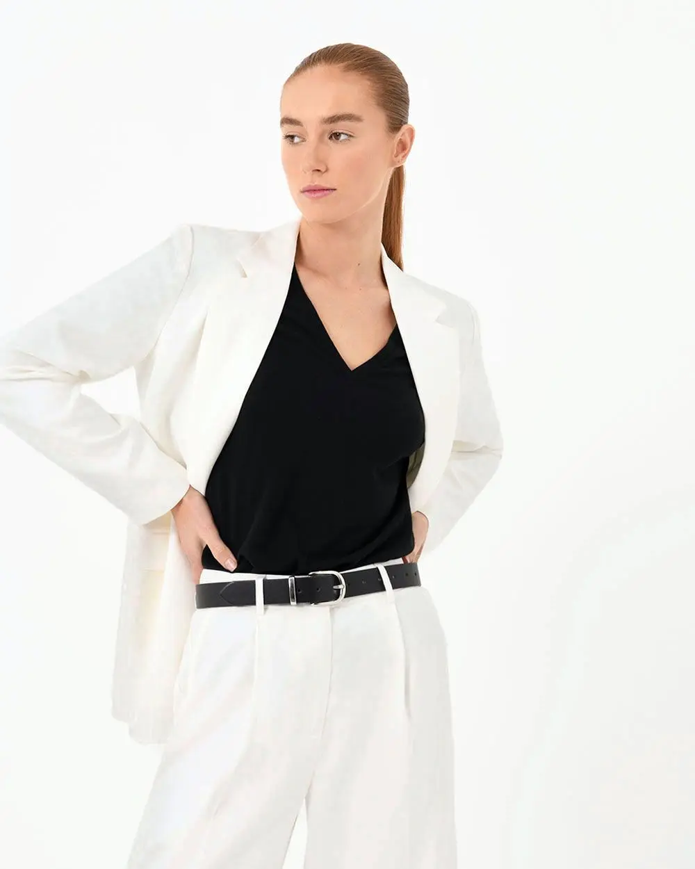 Futuristic side button blazer on sale