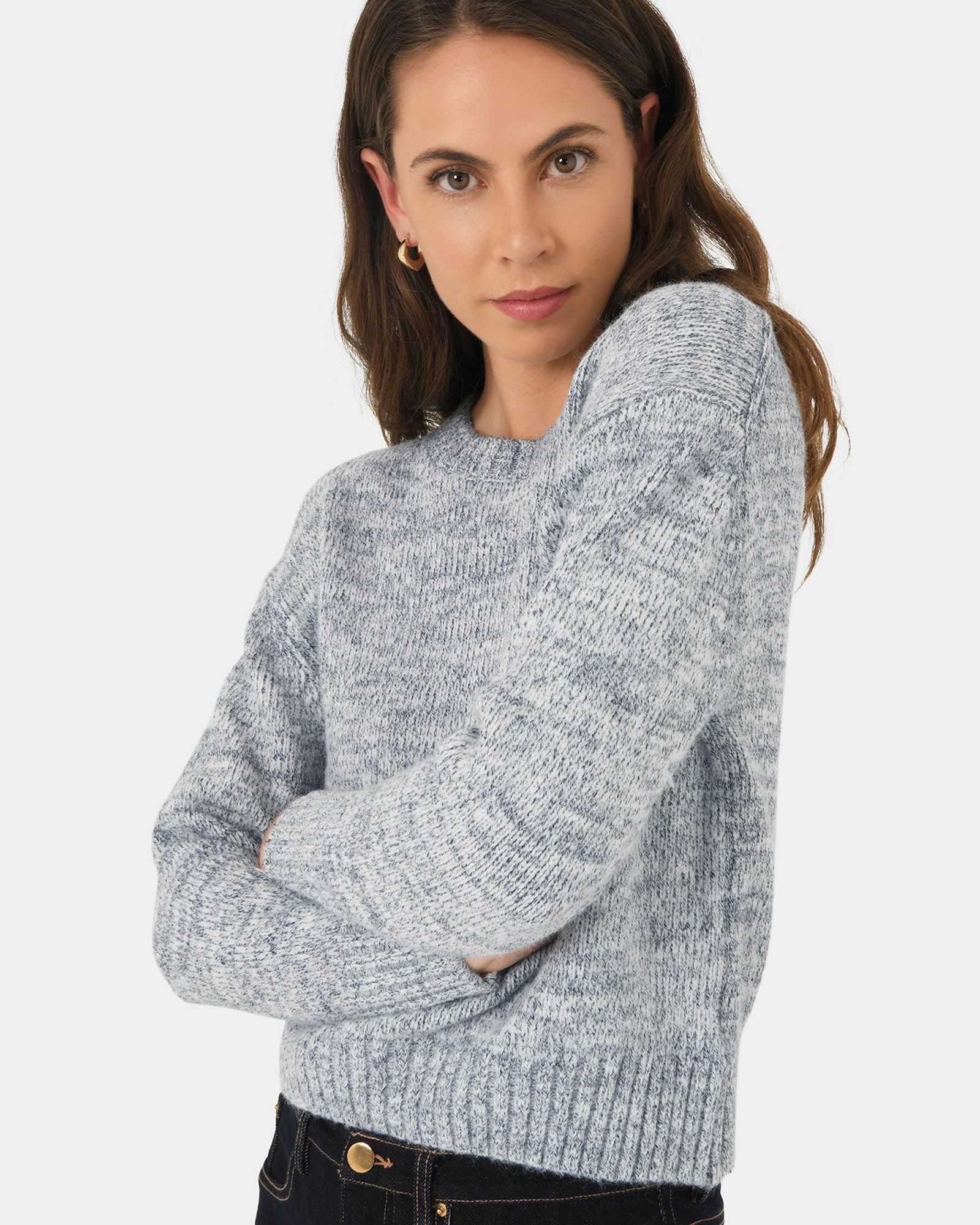 Forcast Clothing - Naomy Mixed Yarn Knit