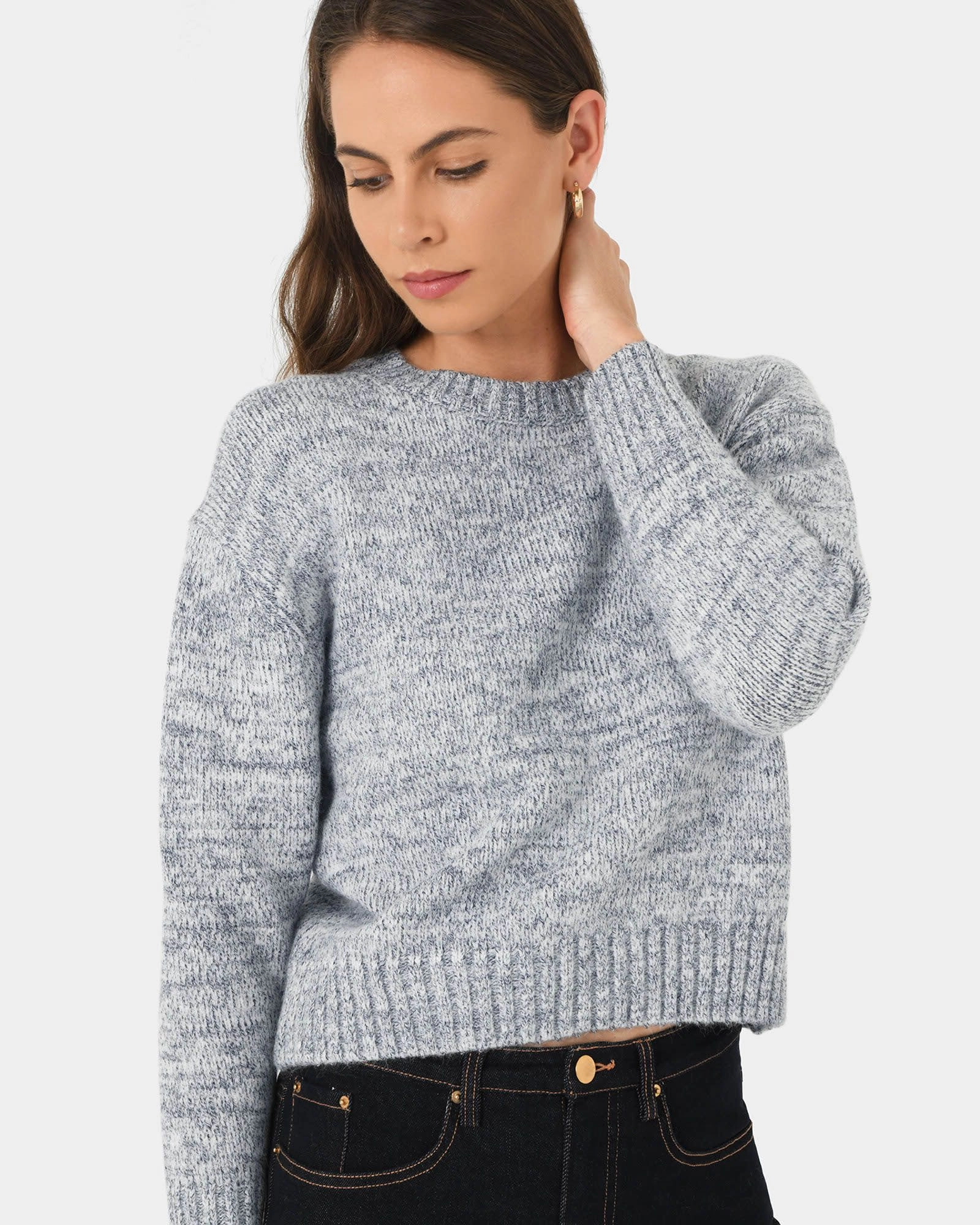 Forcast Clothing - Naomy Mixed Yarn Knit