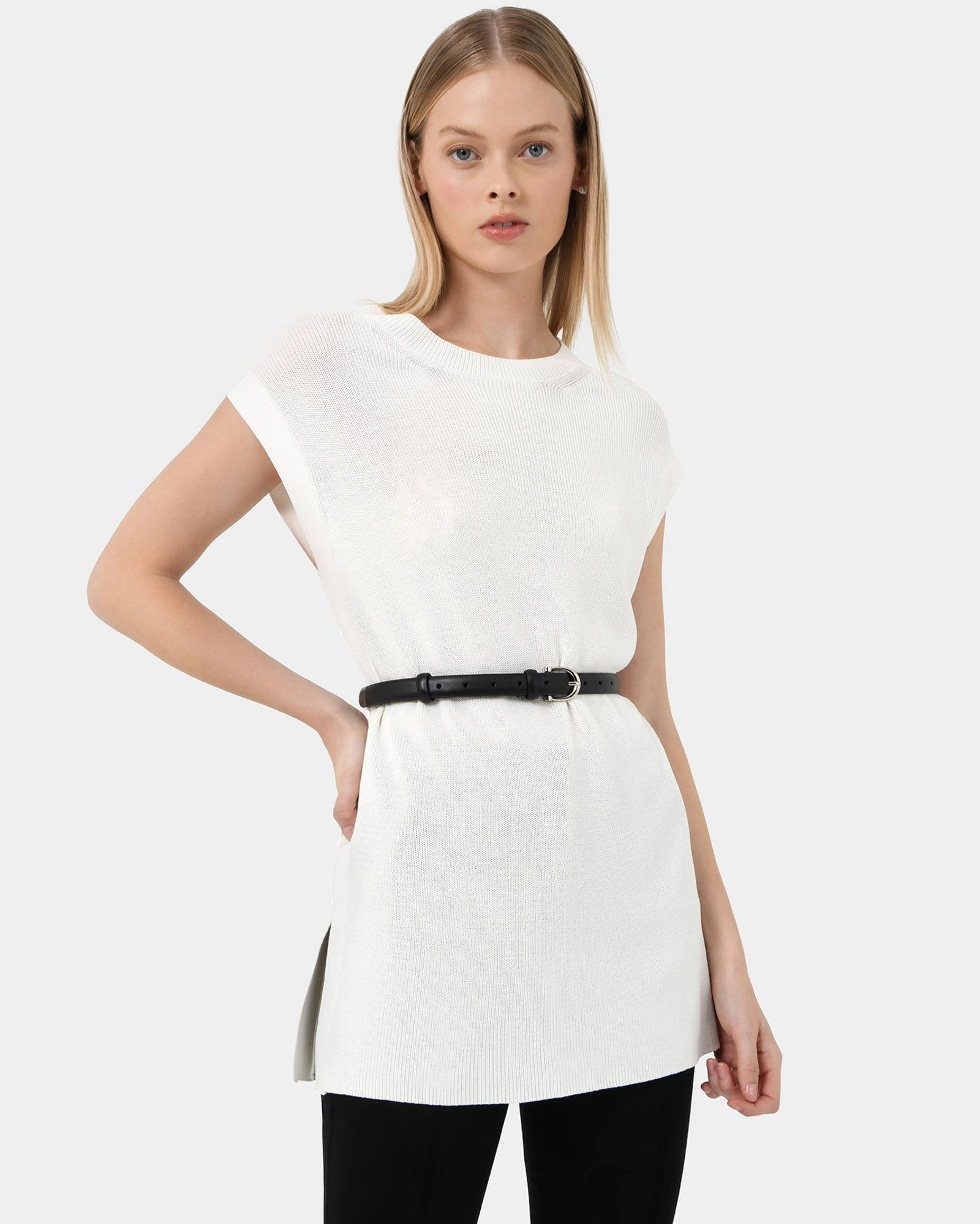 Forcast Clothing - Milano Melange Knit Top