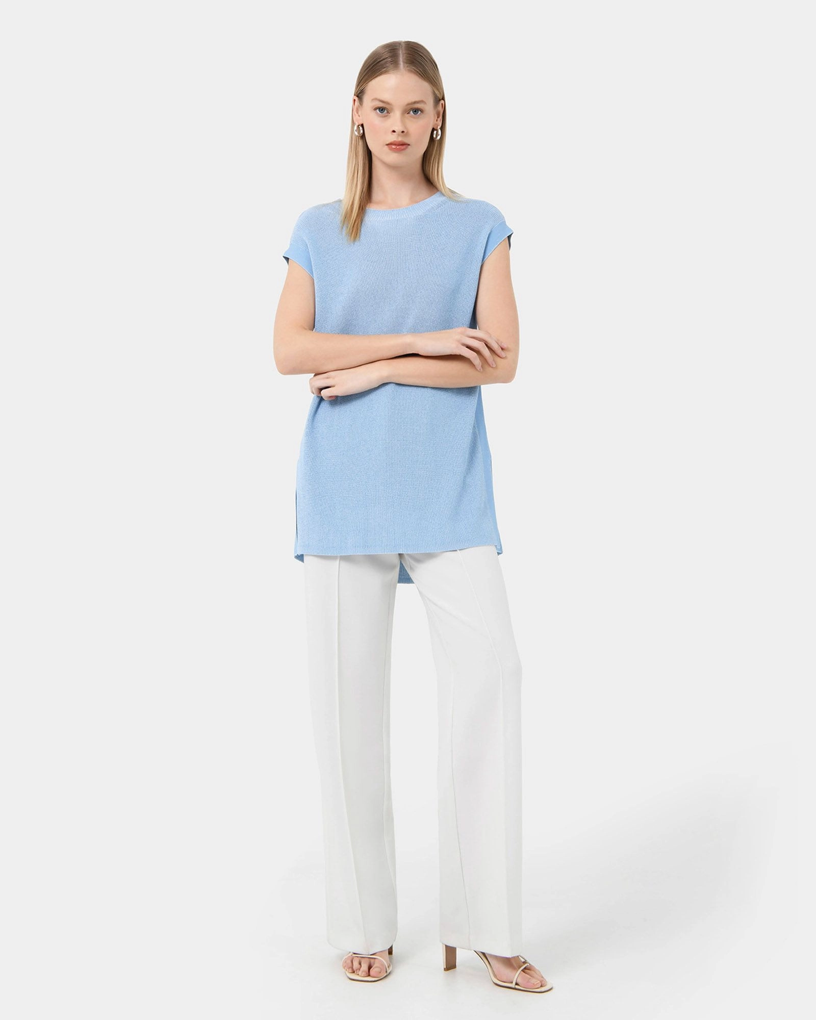 Forcast Clothing - Milano Melange Knit Top