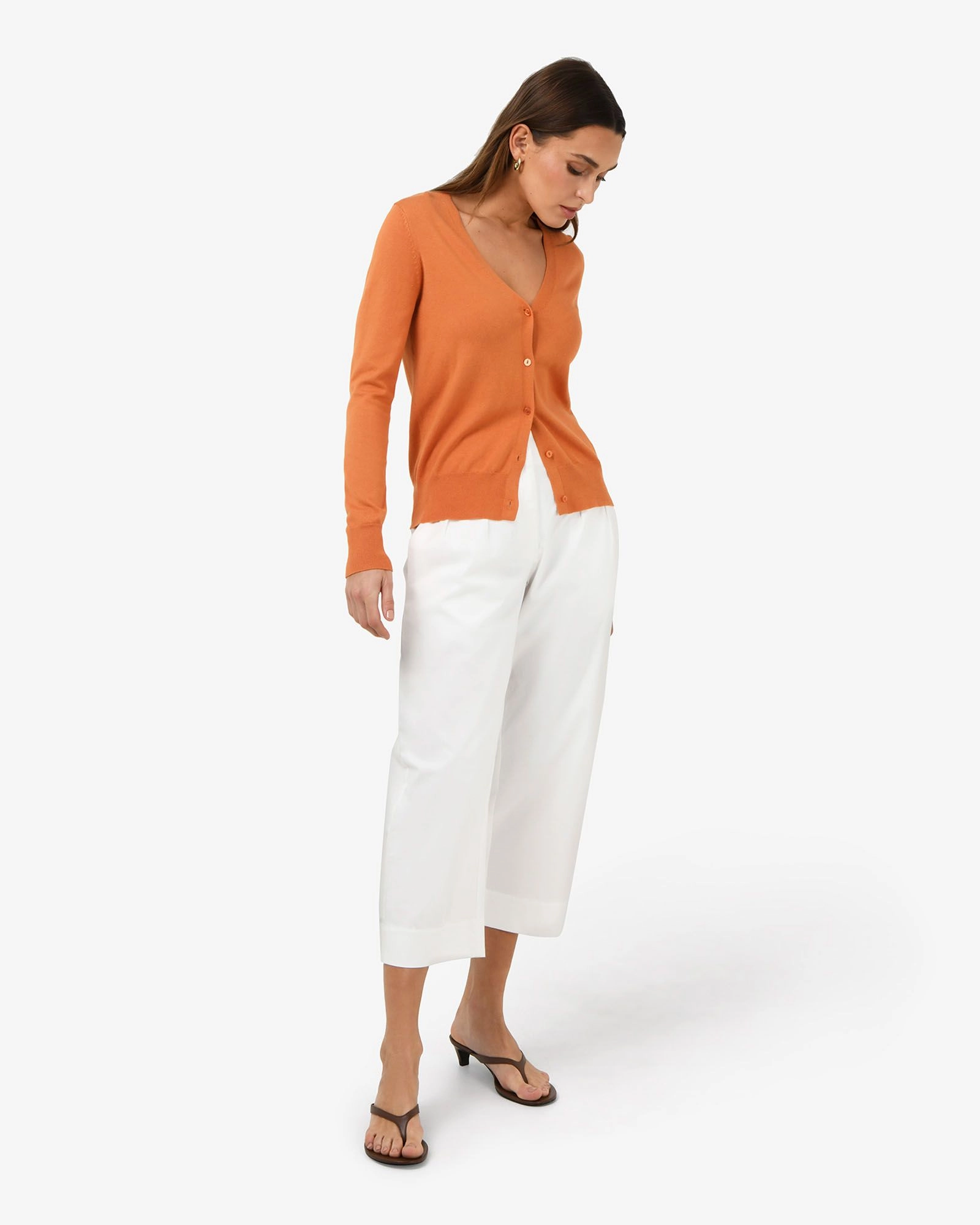 Forcast Clothing - Nicolette V-Neck Knit Cardigan