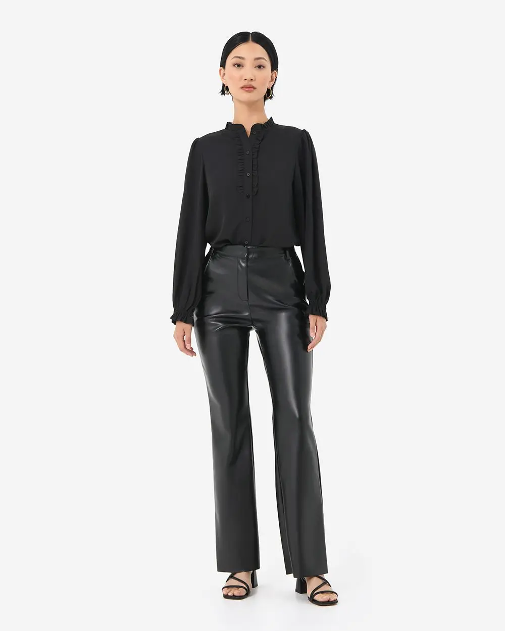 Forcast Clothing - Racquel Faux Leather Pants