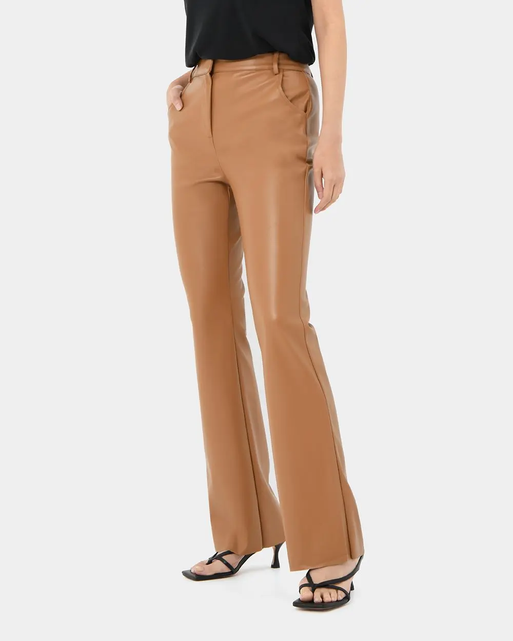 Forcast Clothing - Racquel Faux Leather Pants