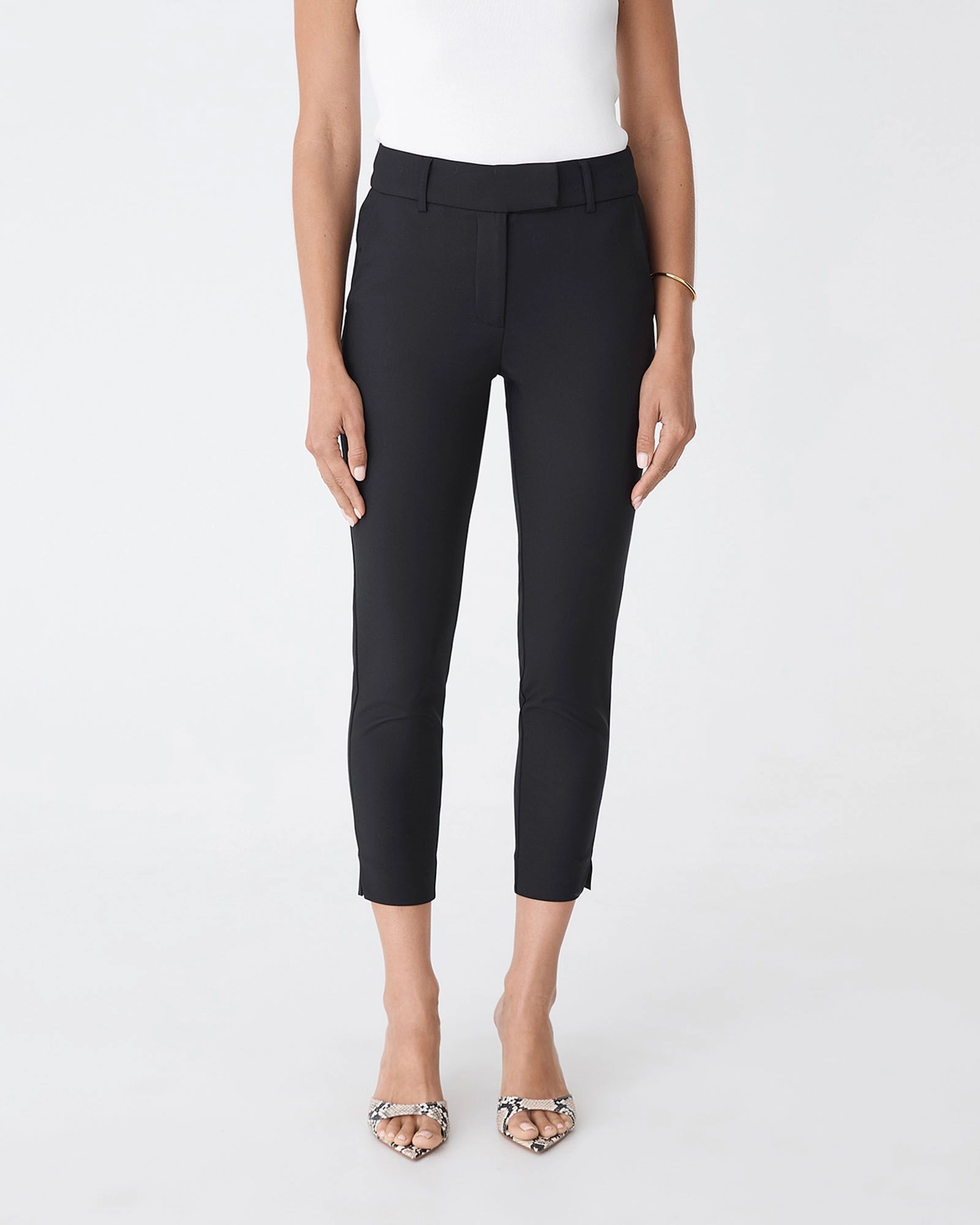 Forcast Clothing - Josie 2 Cropped Notch Pants