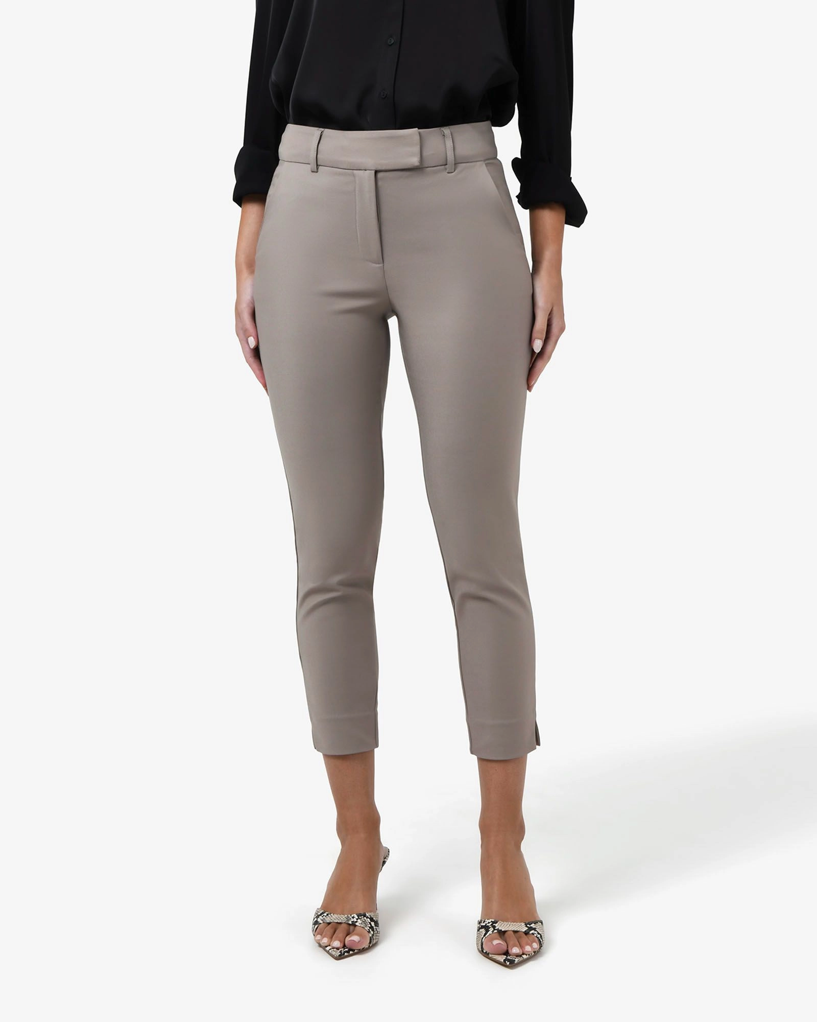 Forcast Clothing - Josie 2 Cropped Notch Pants