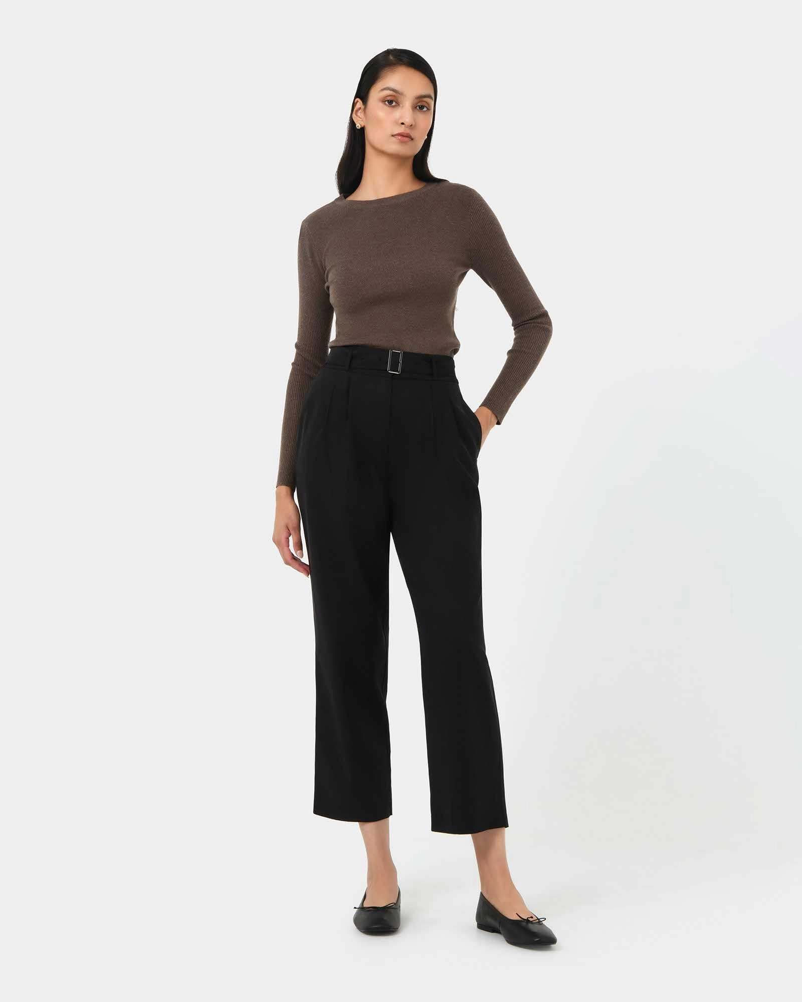 Forcast Clothing- Mazzy cotton Blended Trousers 

