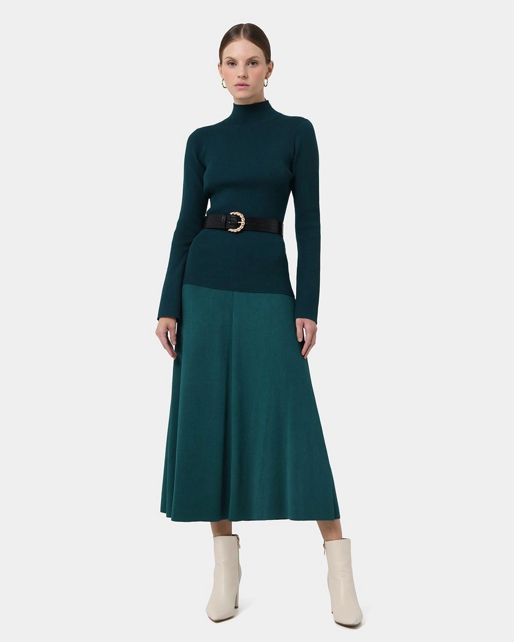 Forcast Clothing - Annette A-Line Knit Skirt