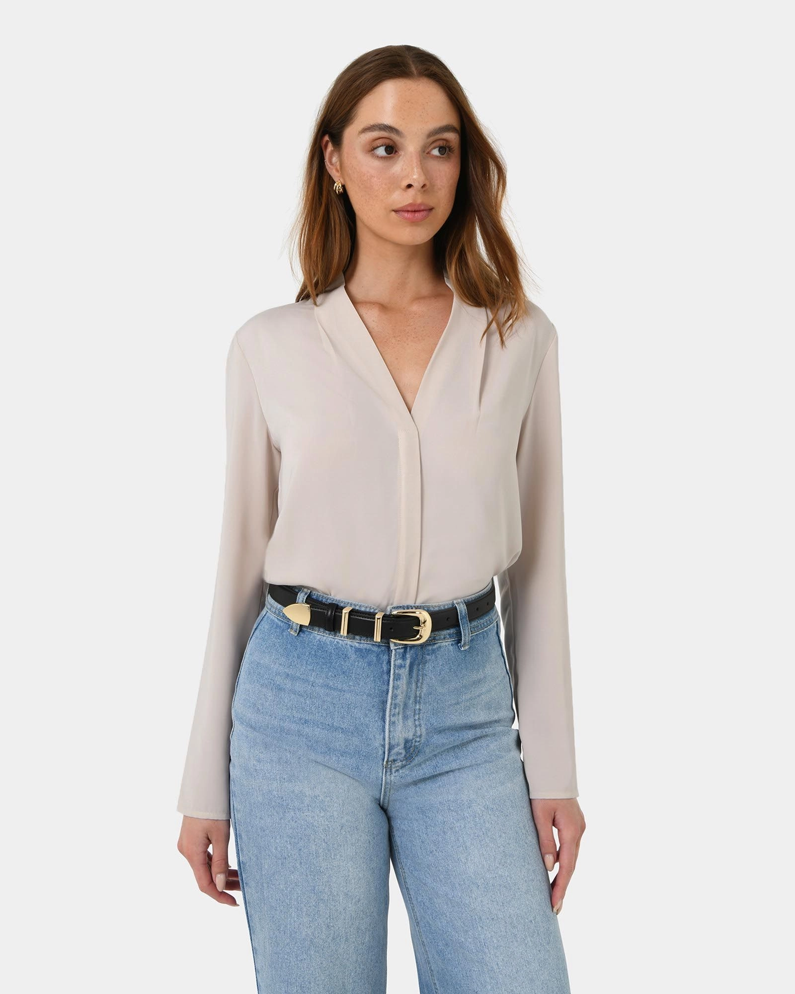 Forcast Clothing - Lilian 2 Long Sleeve Blouse