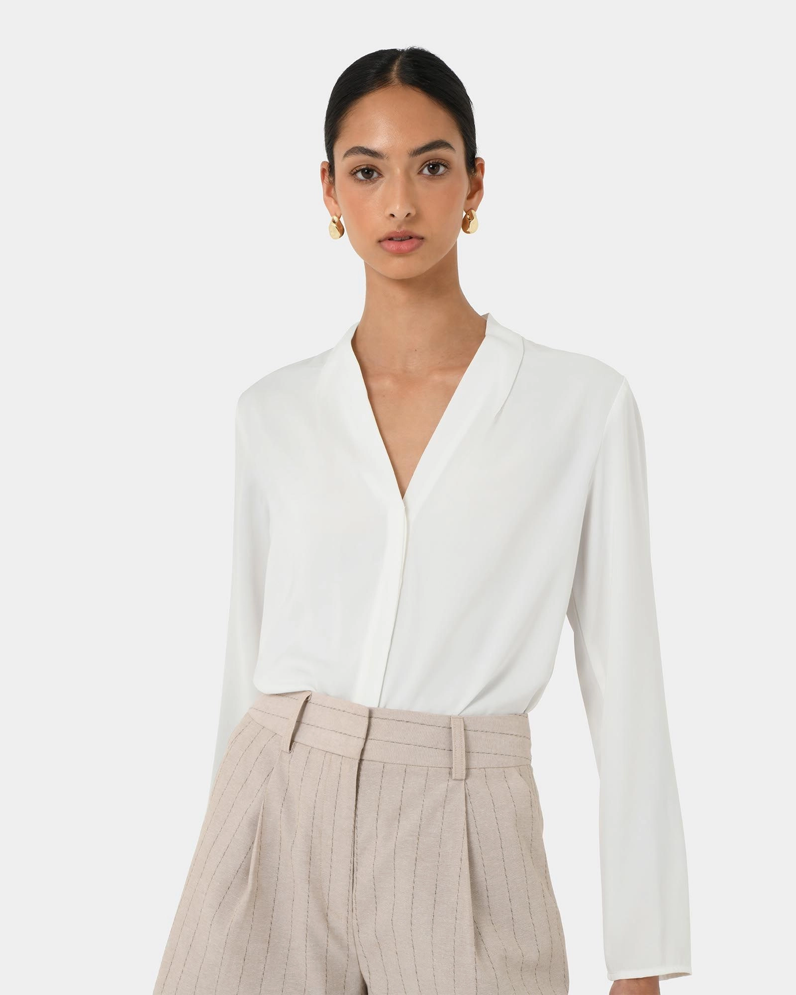 Forcast Clothing - Lilian 2 Long Sleeve Blouse