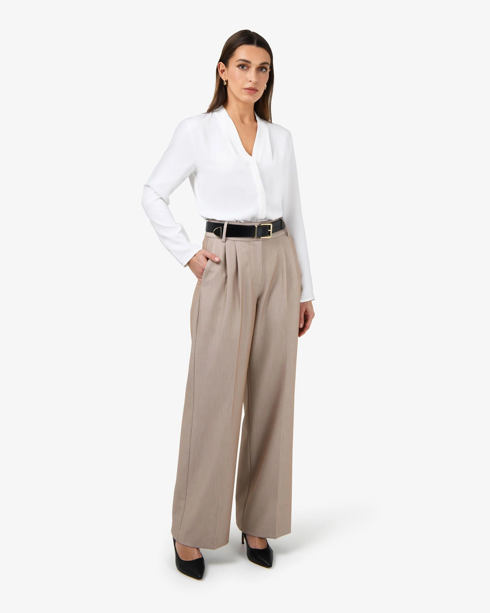 Forcast Clothing - Lilian 2 Long Sleeve Blouse
