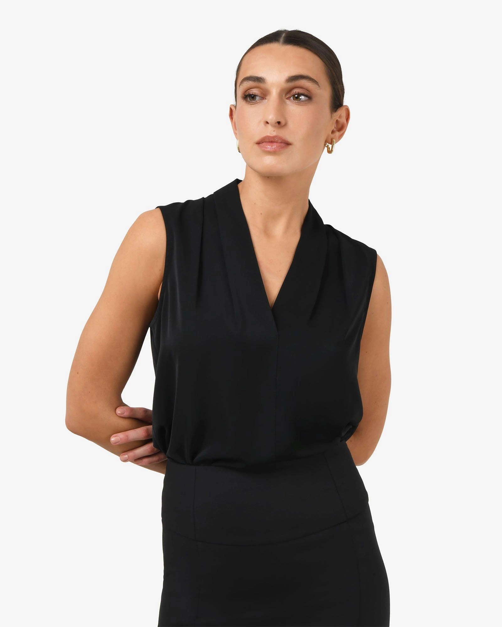 Forcast Clothing - Alivia 2 V-Neck Top
