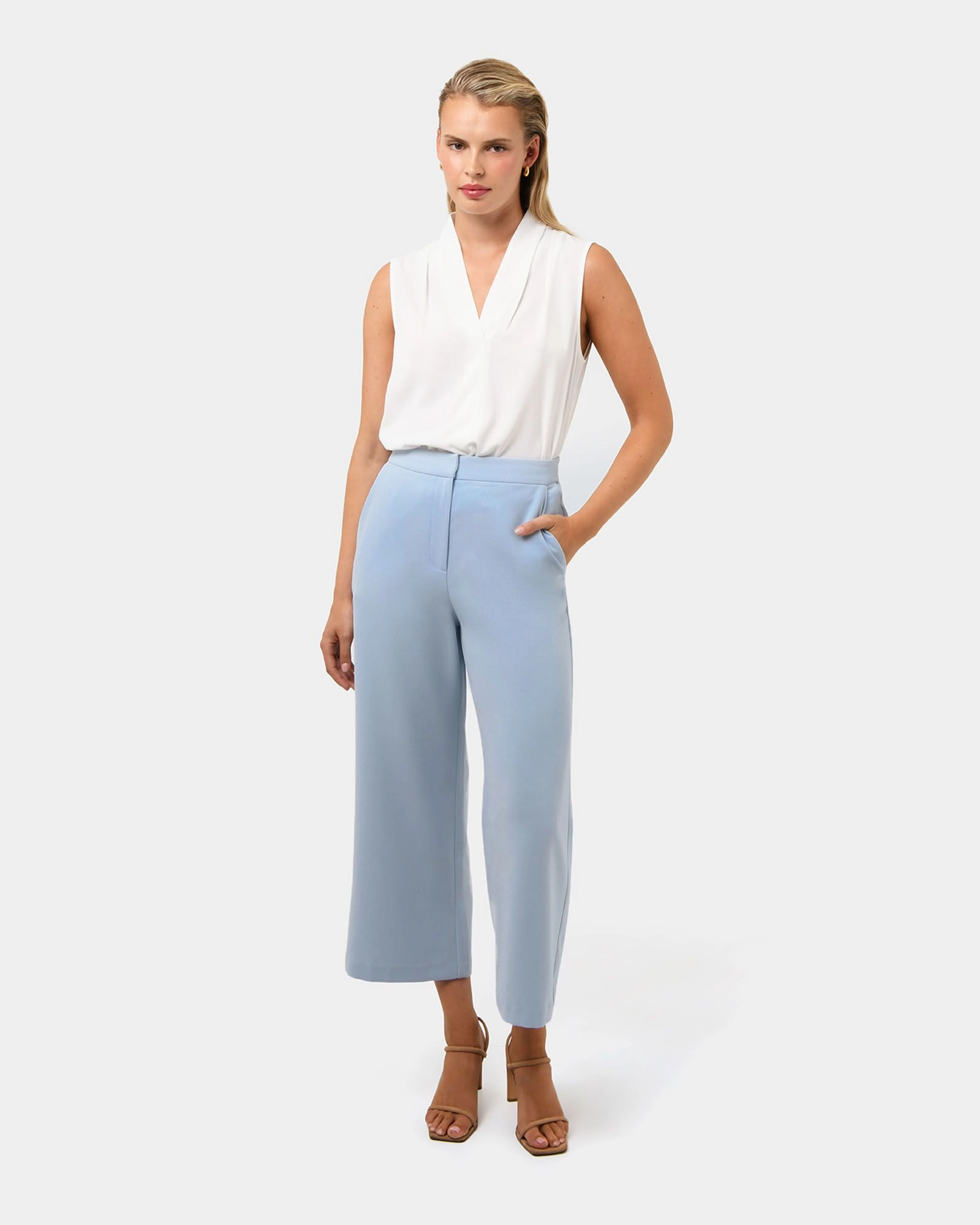 Forcast Clothing - Alivia 2 V-Neck Top