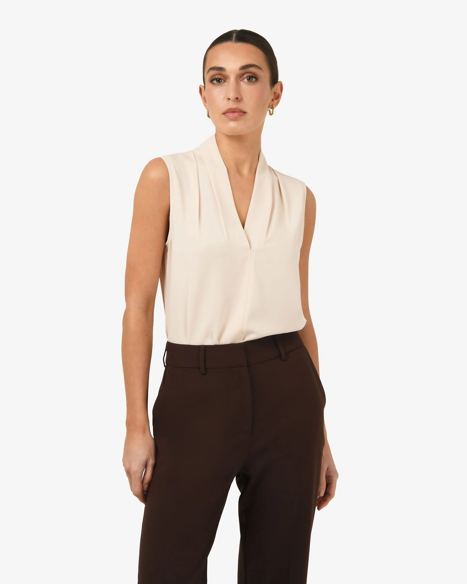 Forcast Clothing - Alivia 2 V-Neck Top