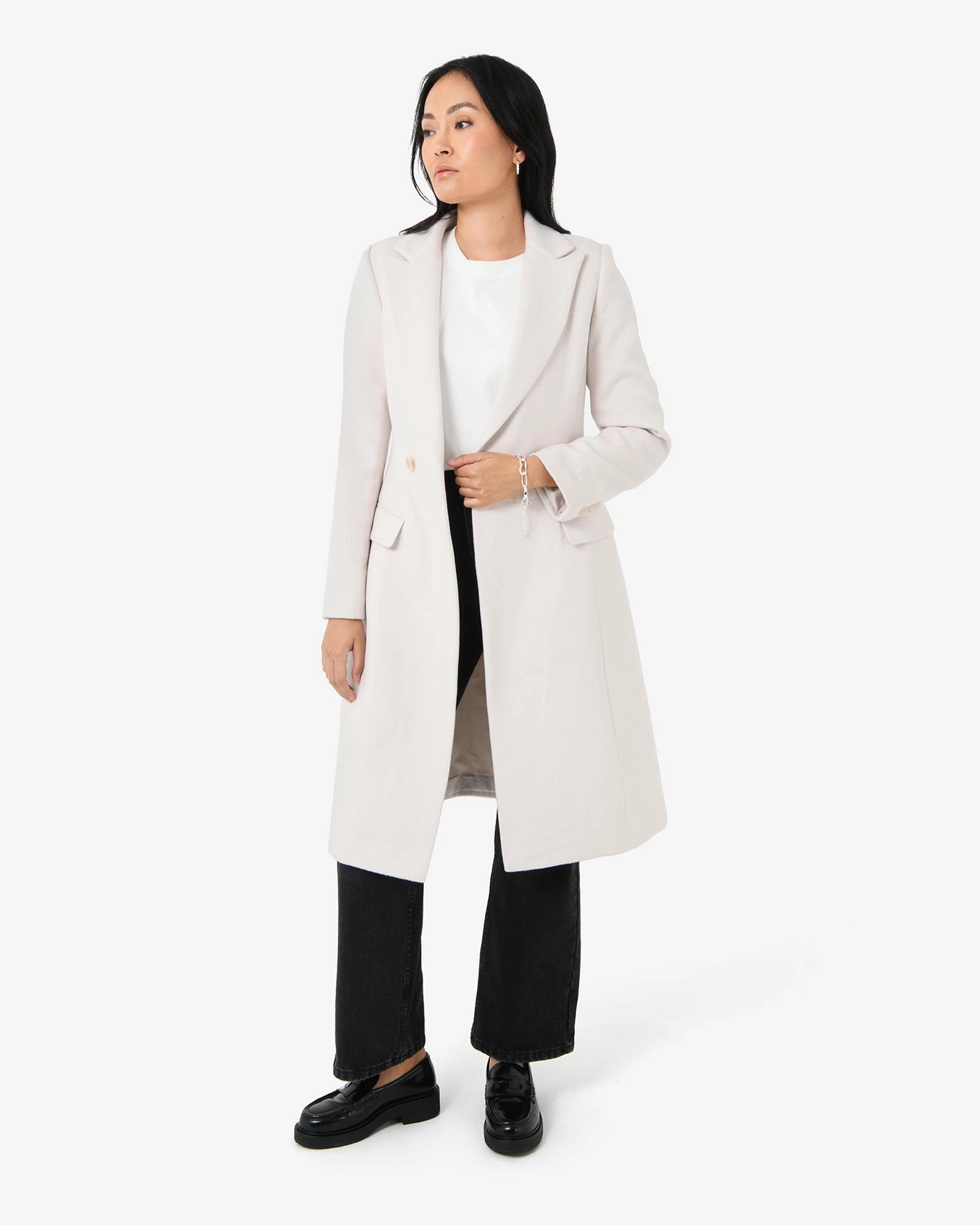 Forcast Clothing - Skylar Hourglass Coat