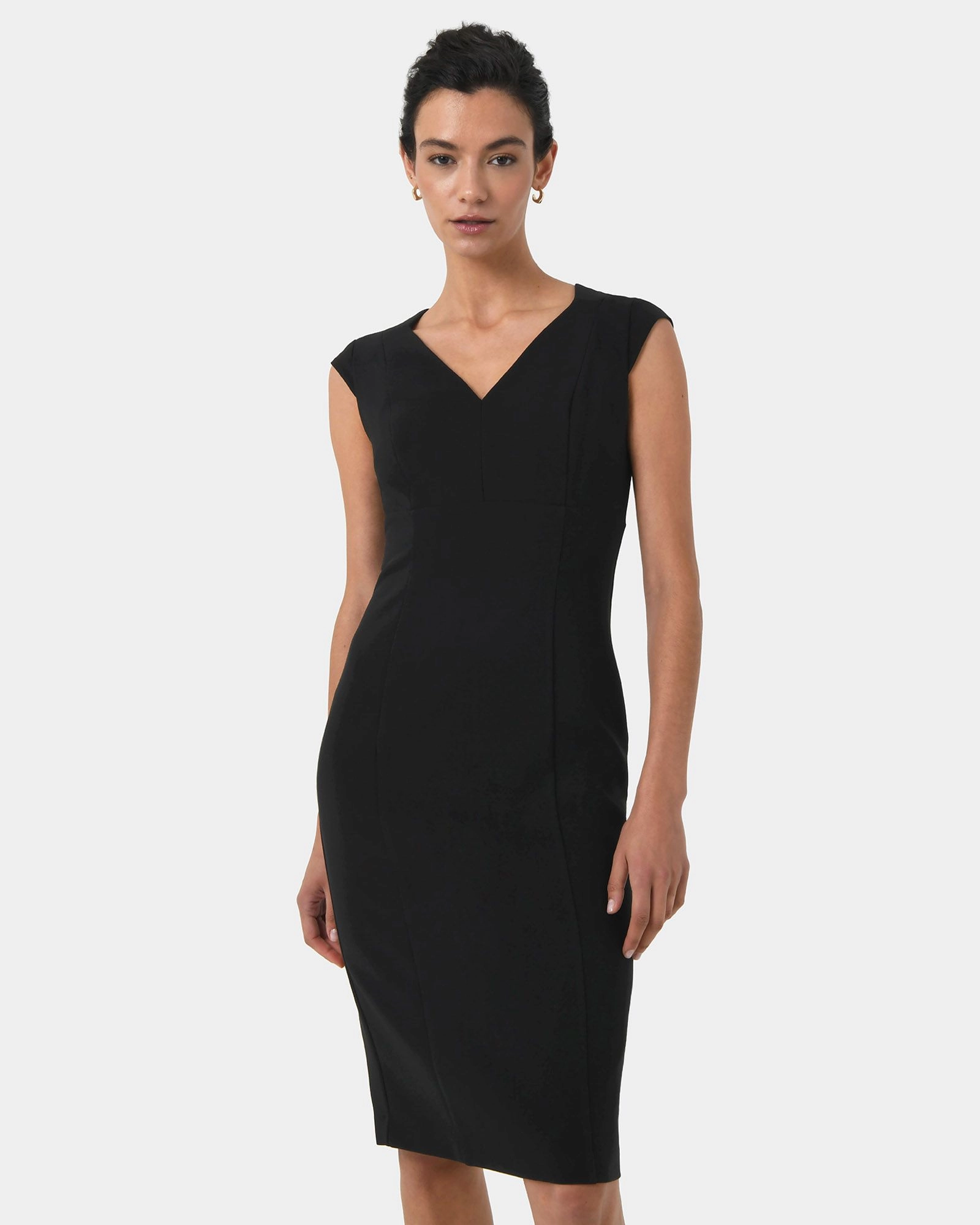 Forcast clothing - Patricia V-Neck Sheath Dress