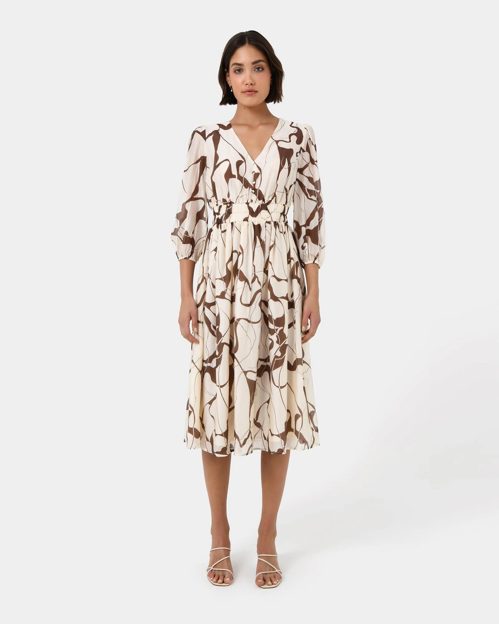 Forcast Clothing - Cleo V-Neck Dress