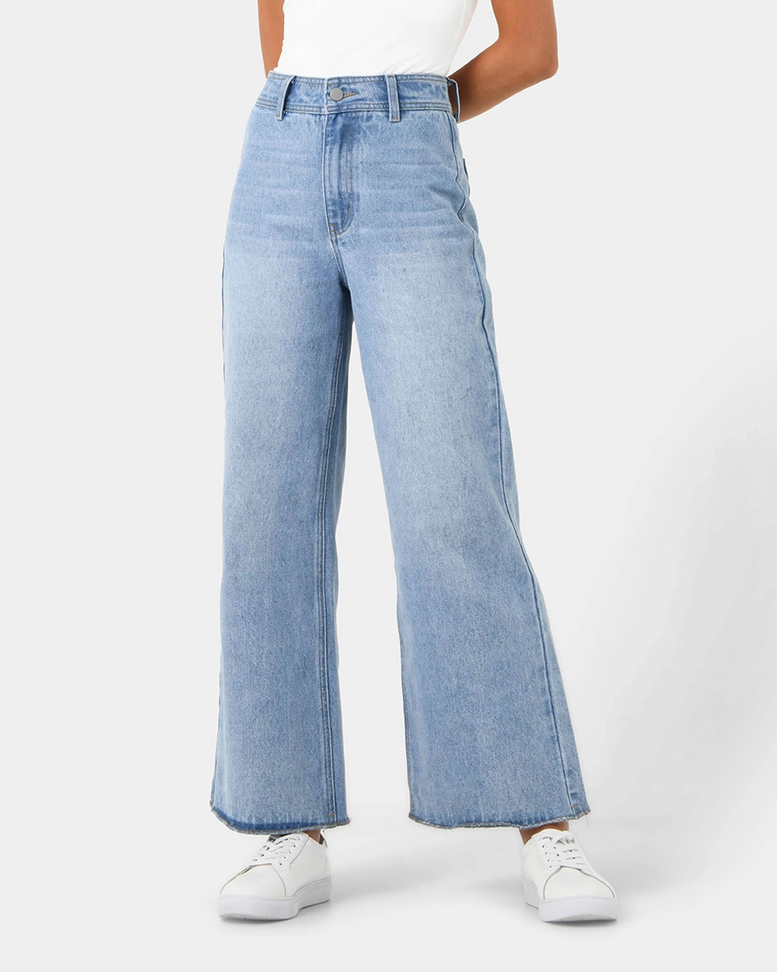 Forcast Clothing - Amalie Wide Leg Jeans