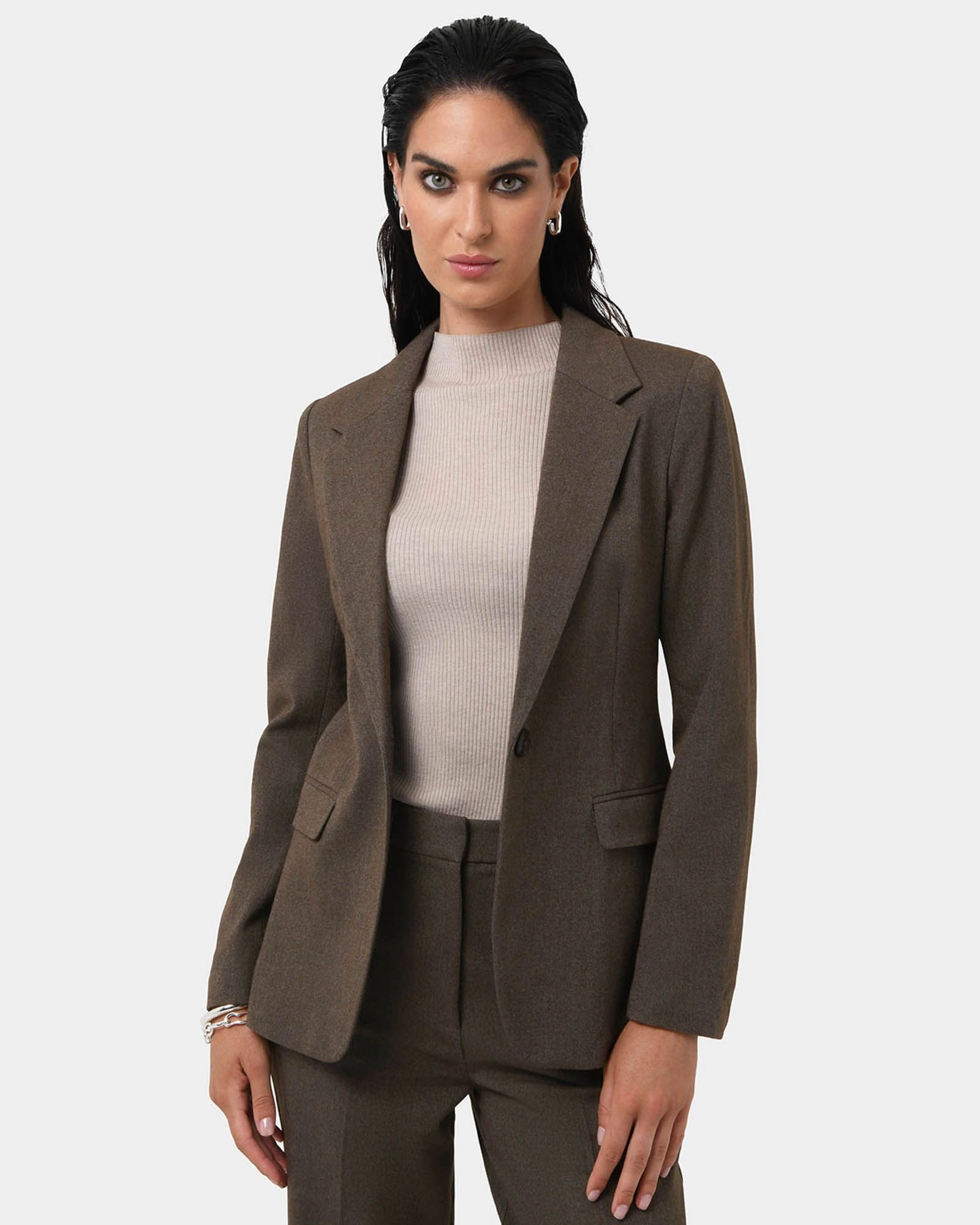 Forcast Clothing - Aviya Single Breasted Blazer