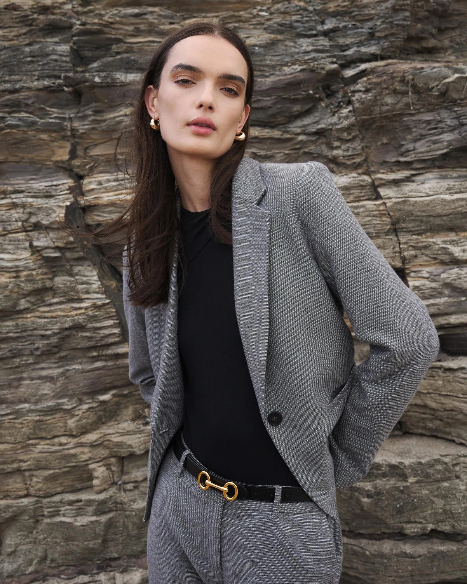 Forcast Clothing - Maeve Cropped Blazer