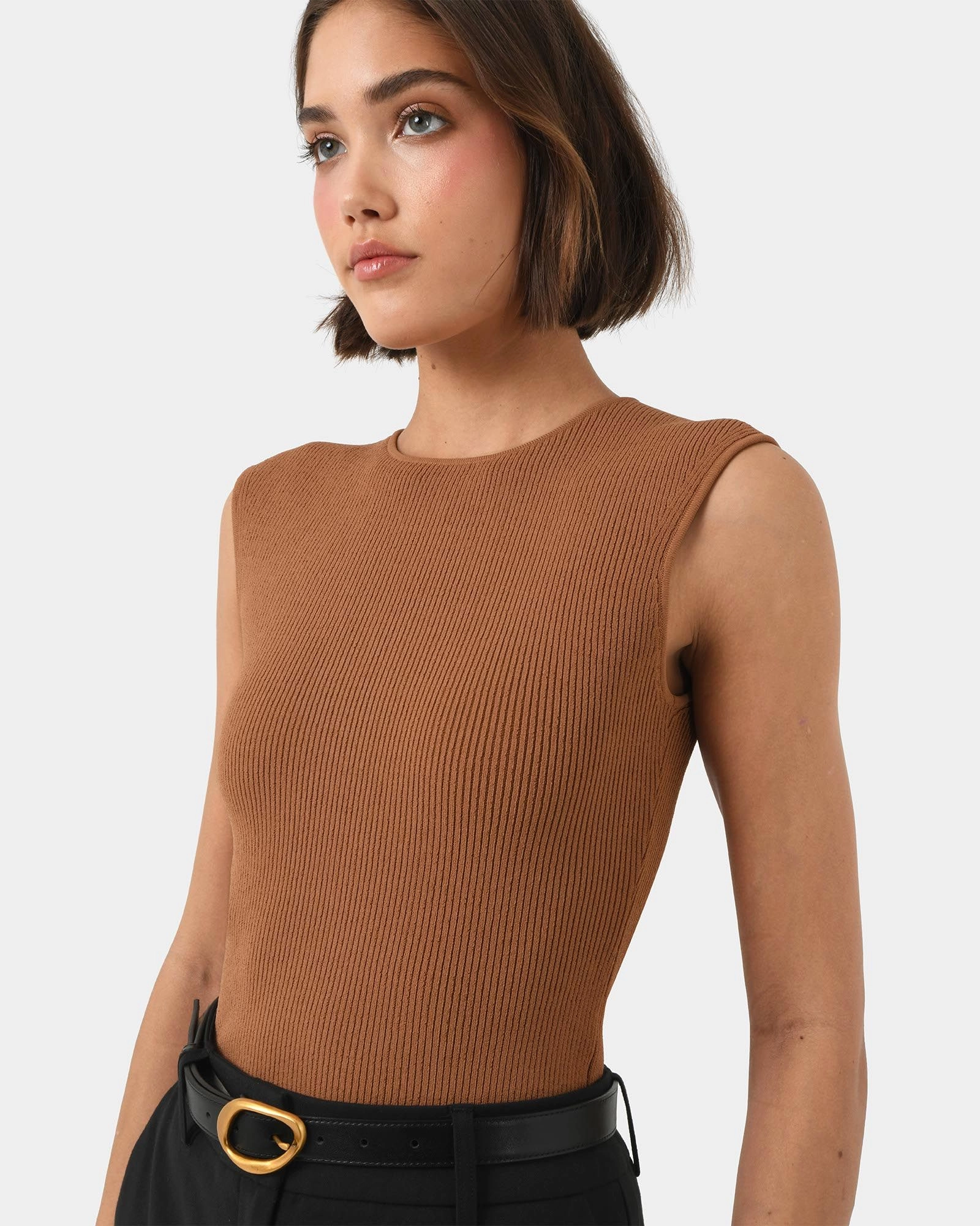 Forcast Clothing - Viviana Sleeveless Knit Top