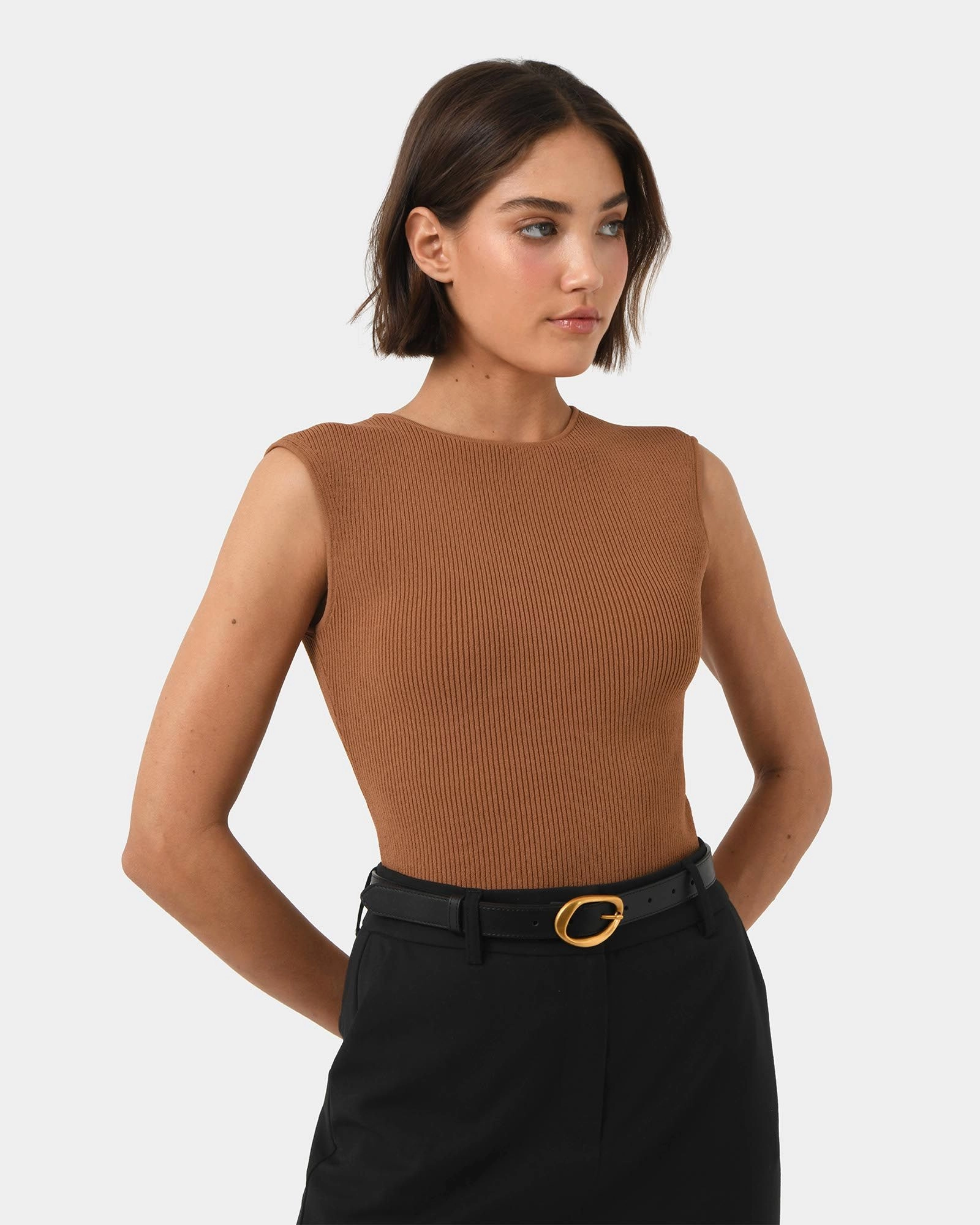 Forcast Clothing - Viviana Sleeveless Knit Top