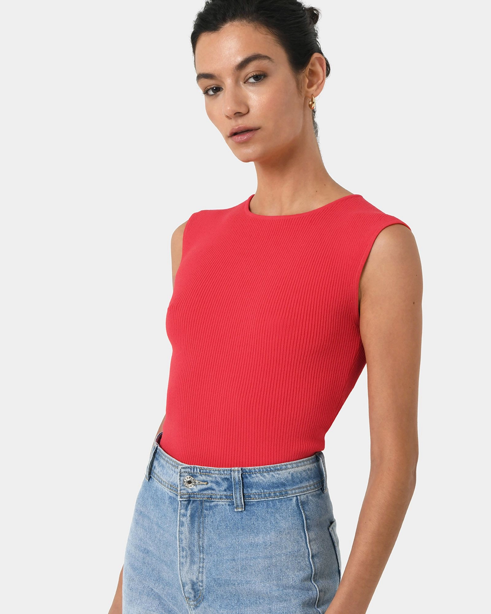 Forcast Clothing - Viviana Sleeveless Knit Top