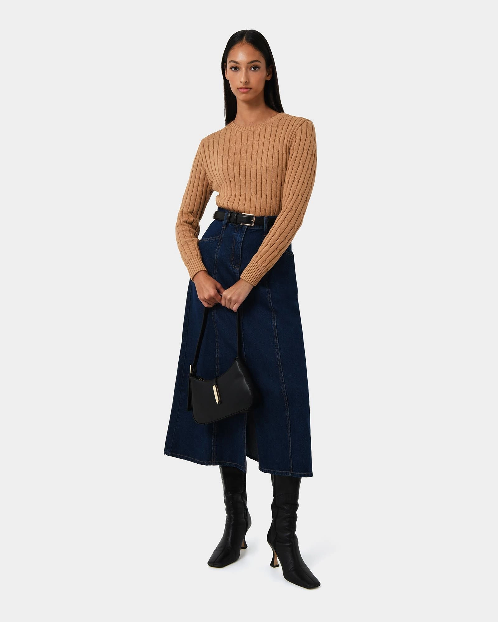 Forcast Clothing - Juanita Cotton Cable Knit