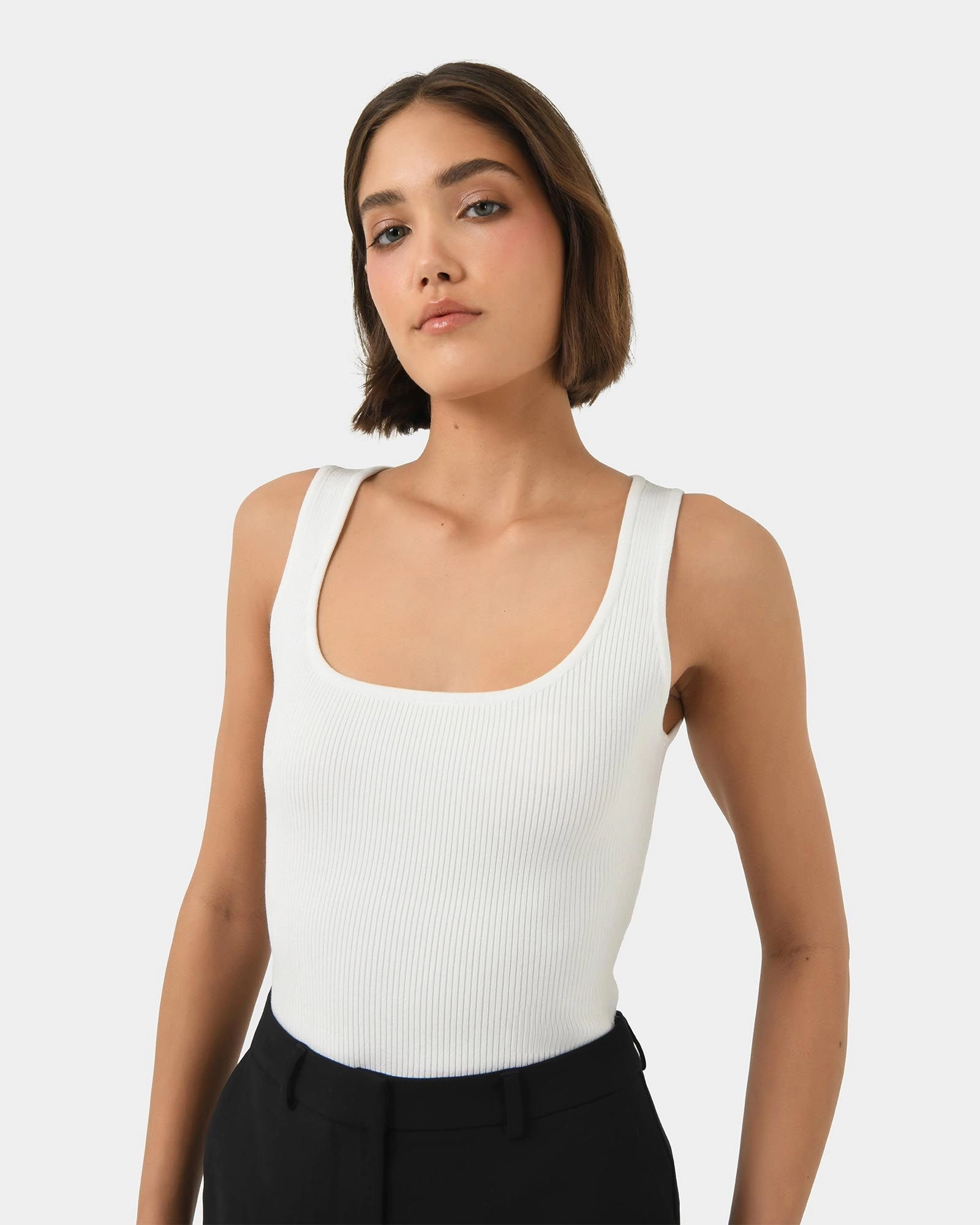 Forcast Clothing - Vivi Rib Tank Top 