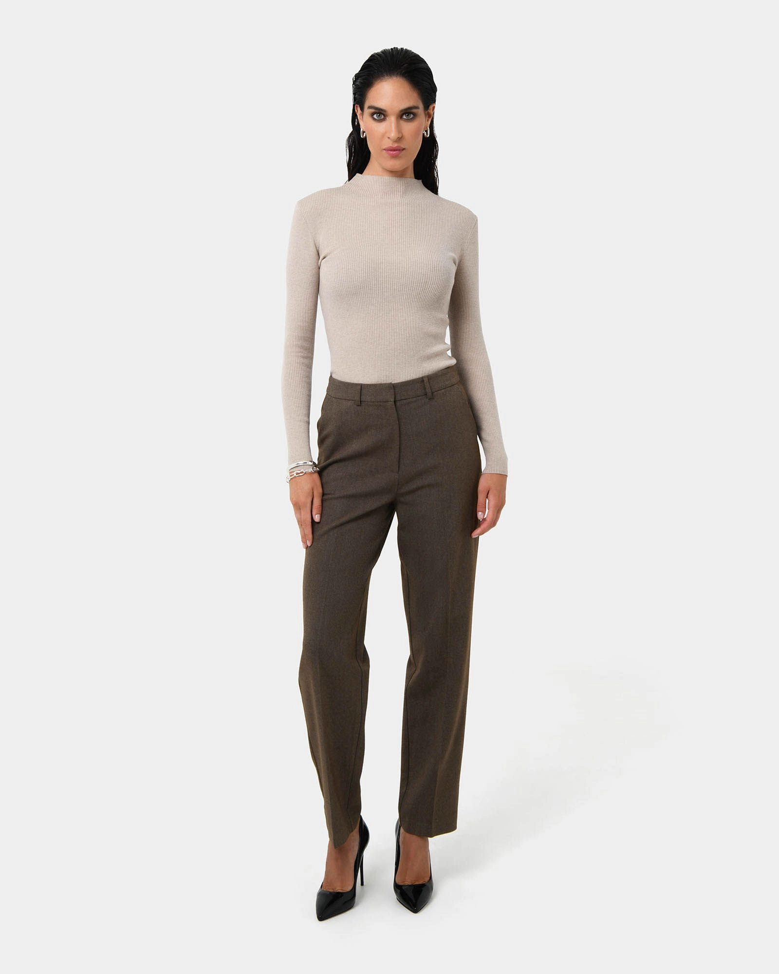 Forcast Clothing - Aviya High Waisted Trouser 