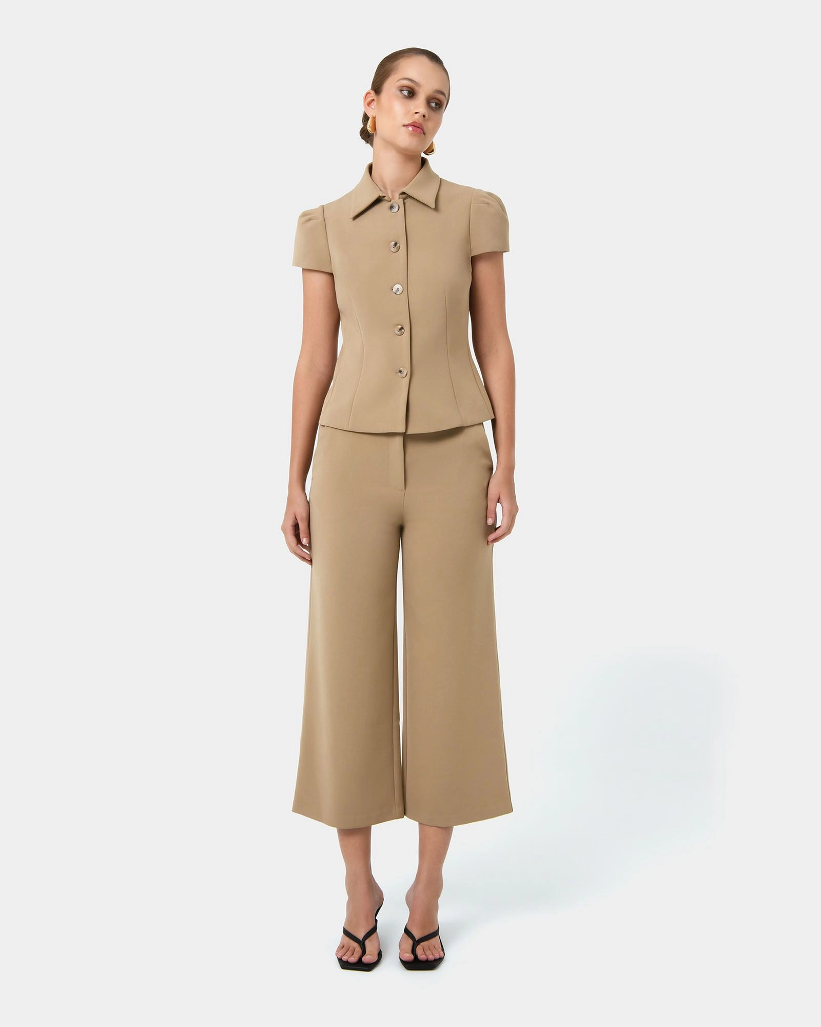 Forcast Clothing - Ace Wide Leg Culotte