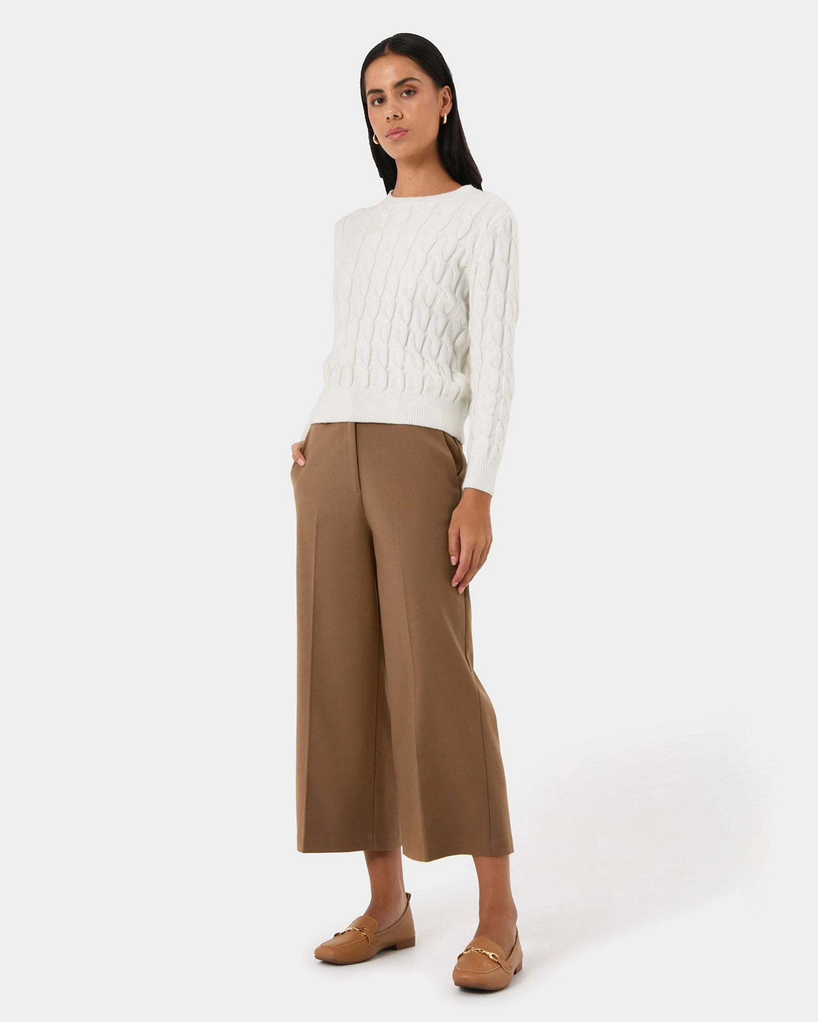 Forcast Clothing - Ayreen High Waist Culotte