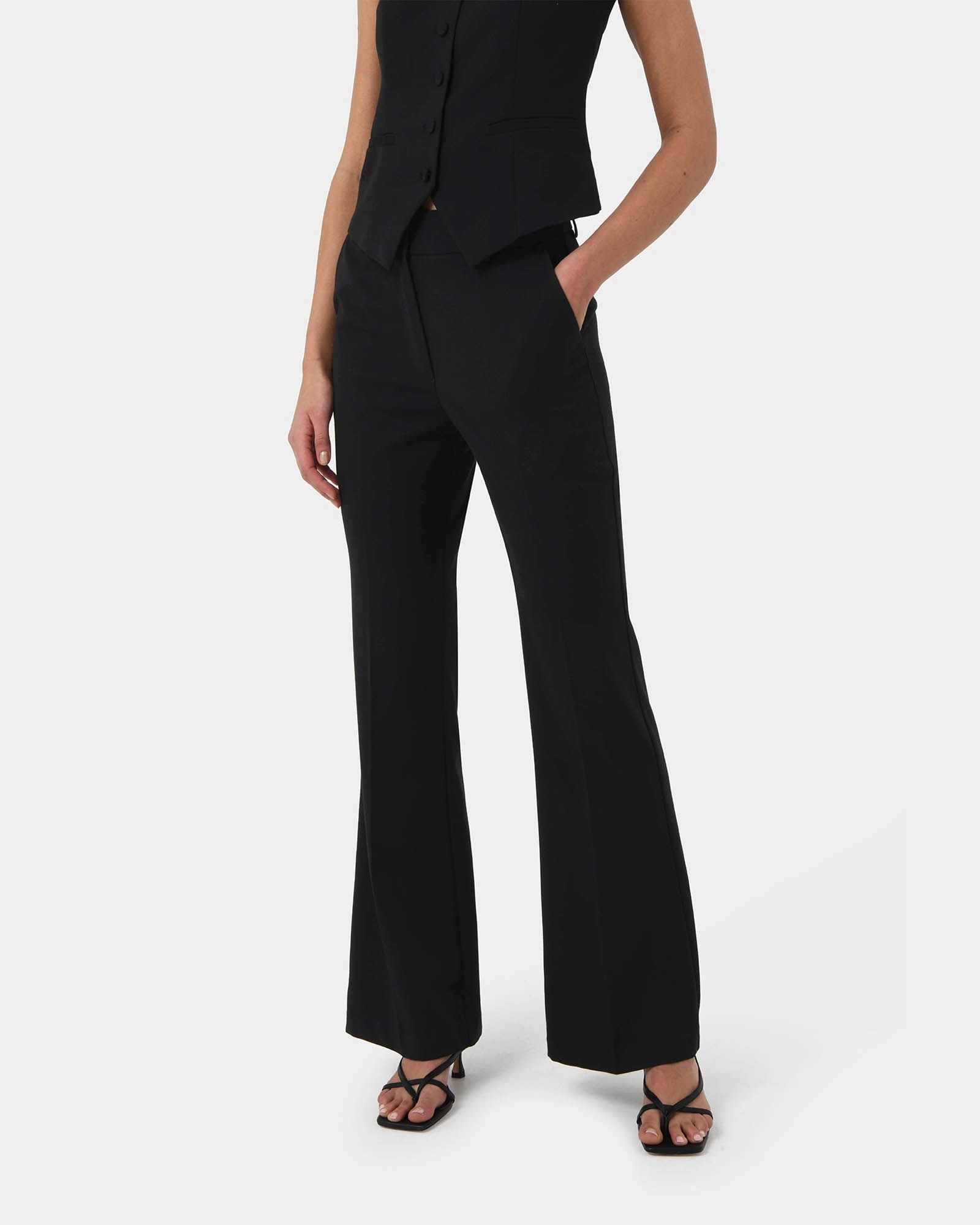Forcast Clothing - Chloe Wide Leg Pants