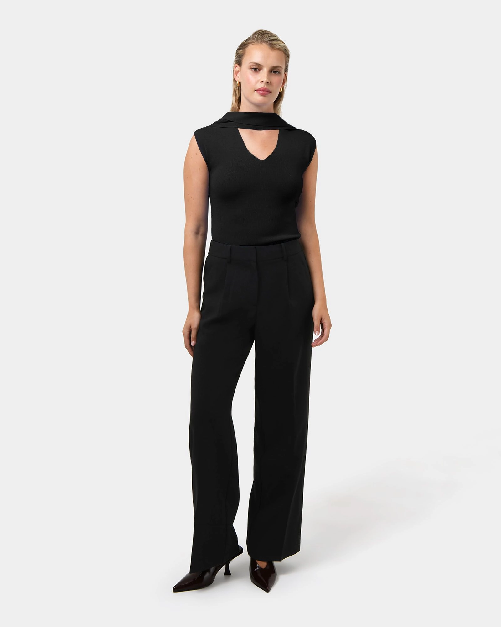 Forcast Clothing - Nikki Tailored Elastic Pants