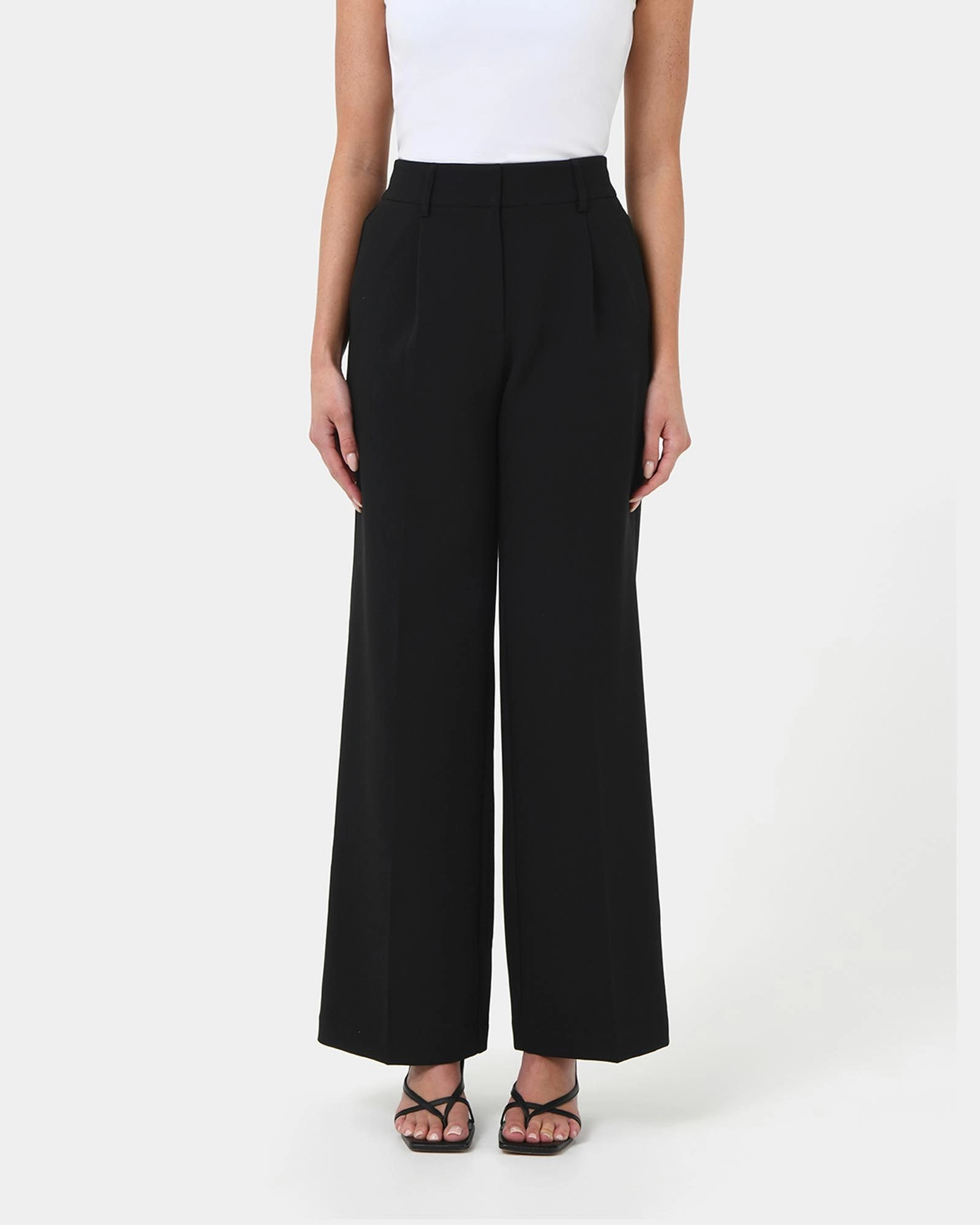 Forcast Clothing - Nikki Tailored Wide Leg Pants