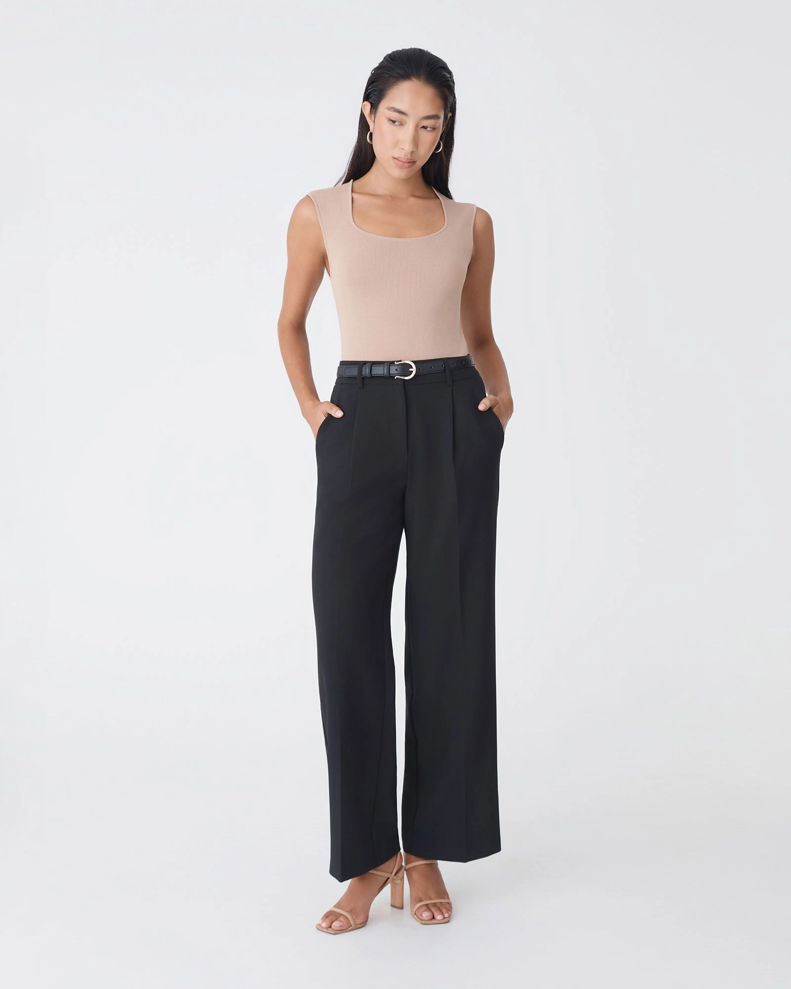 Forcast Clothing - Nikki Tailored Elastic Pants