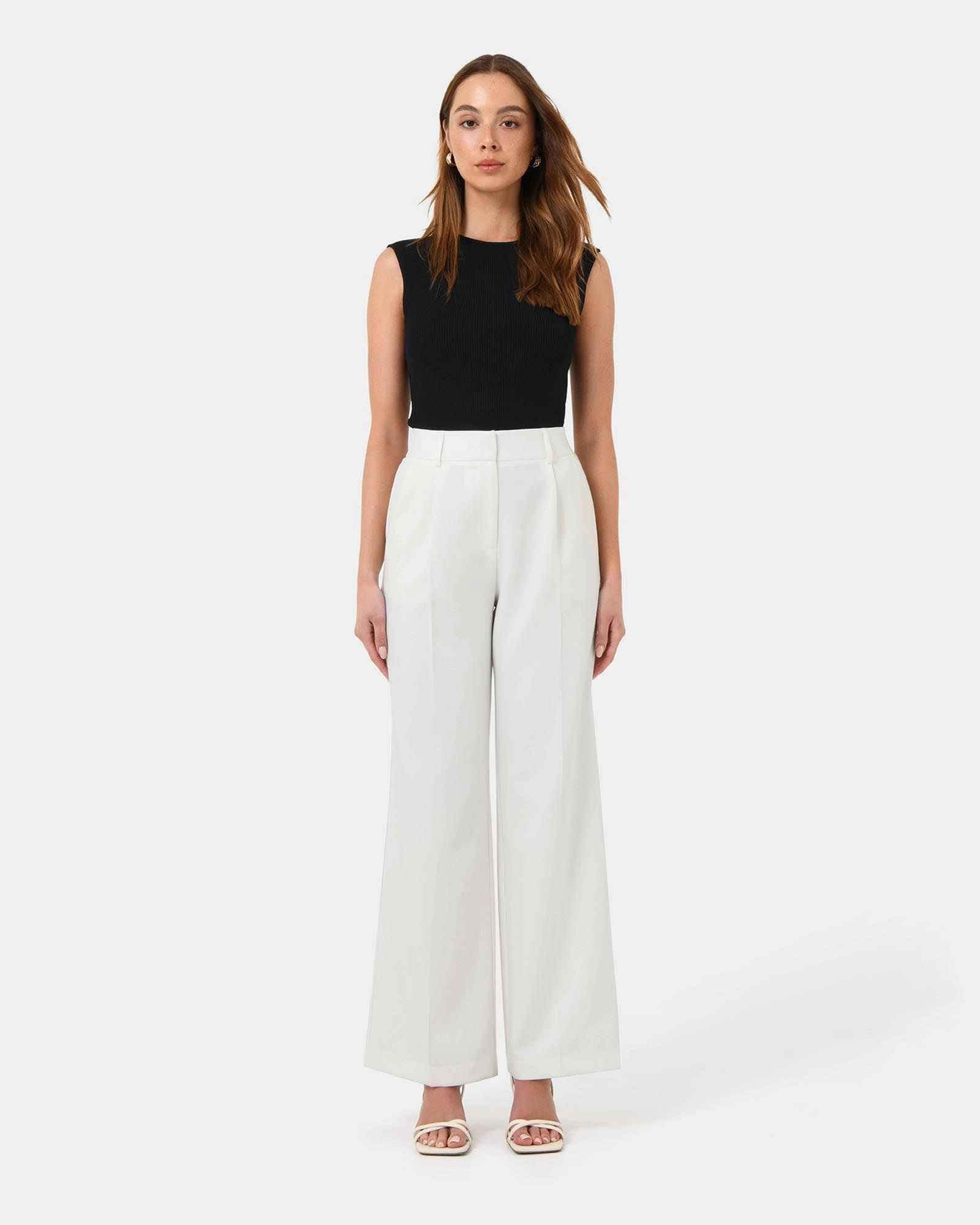 Forcast Clothing - Nikki Tailored Wide Leg Pants