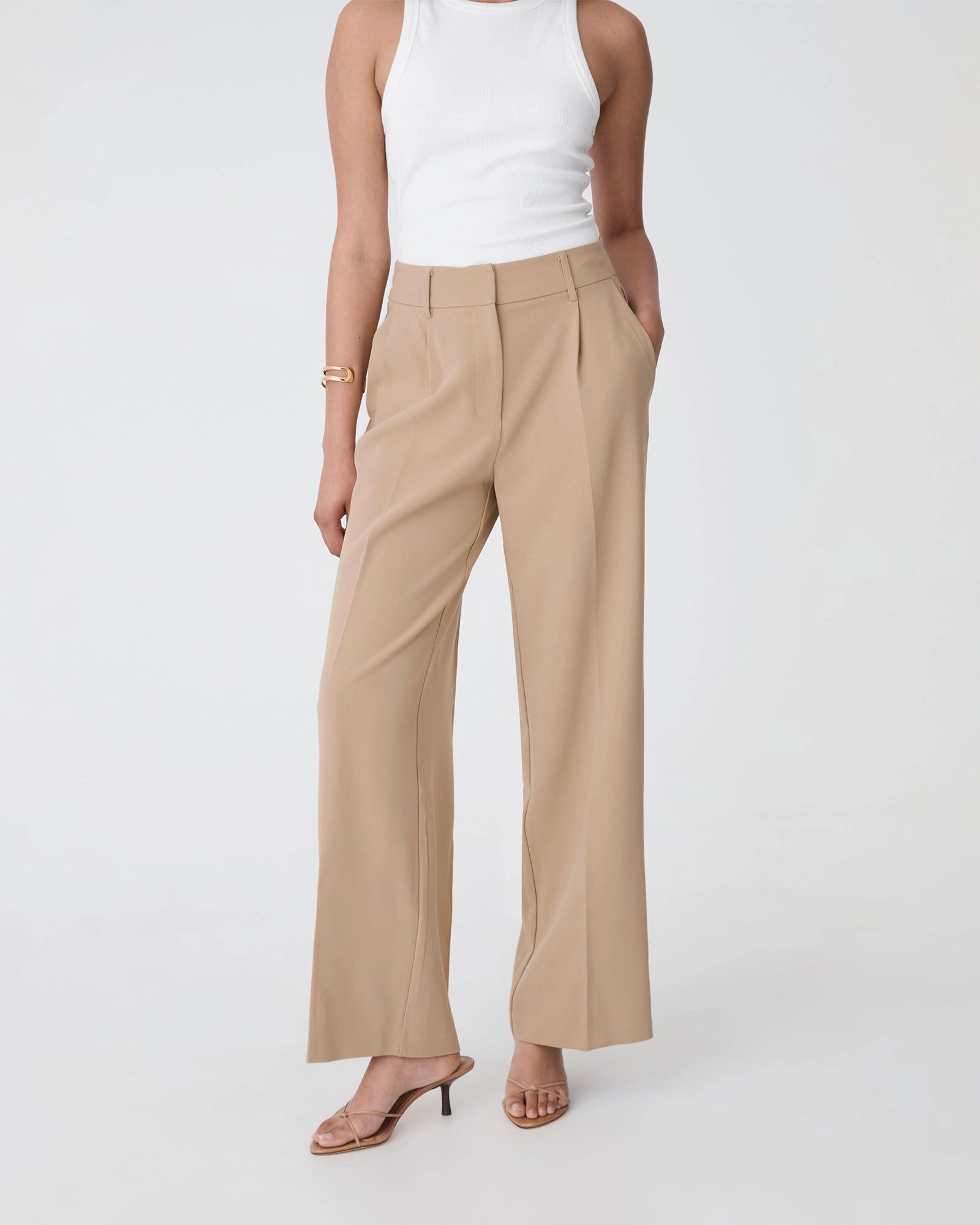 Forcast Clothing - Nikki Tailored Elastic Pants