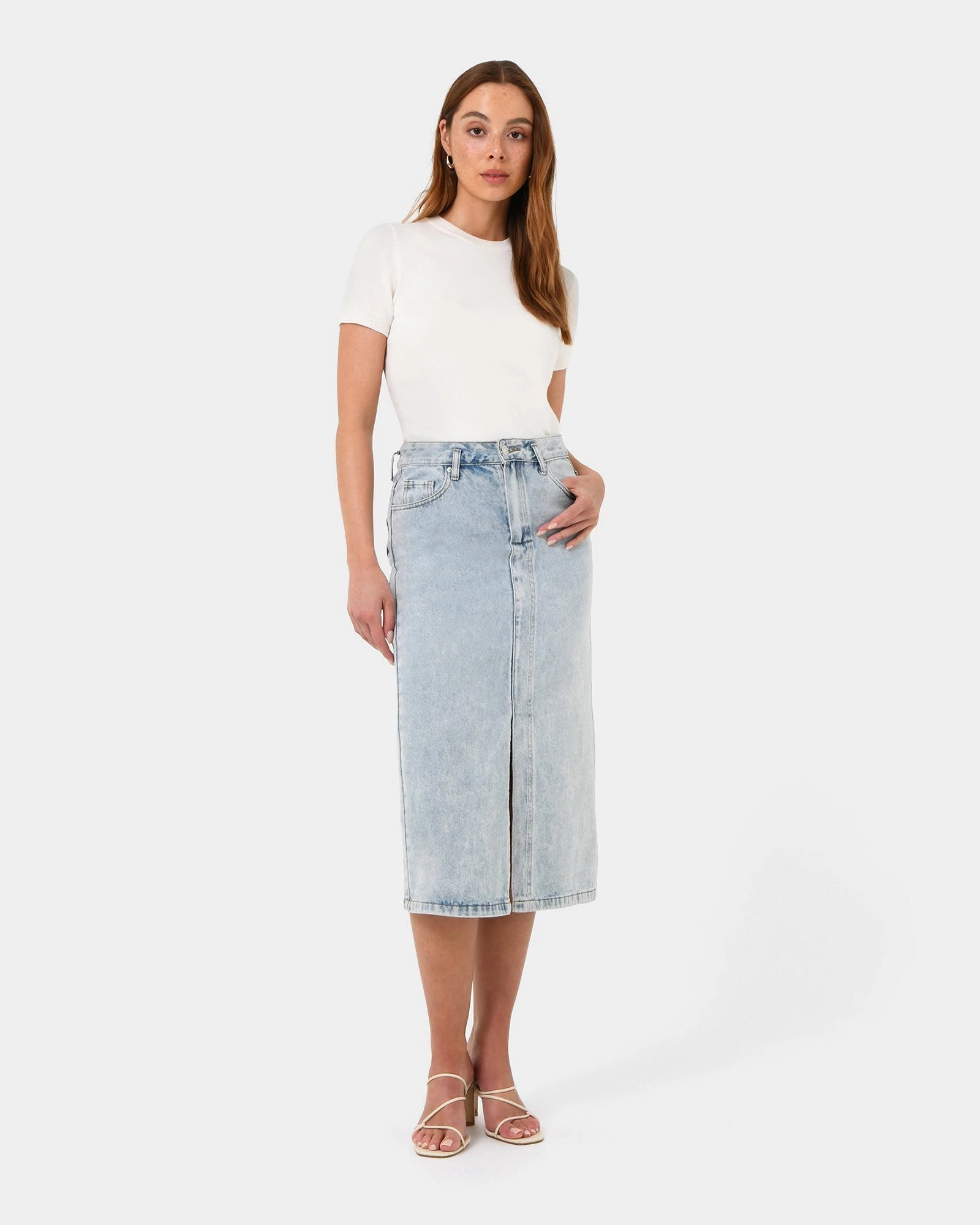 Forcast Clothing - Veronique Denim Skirt