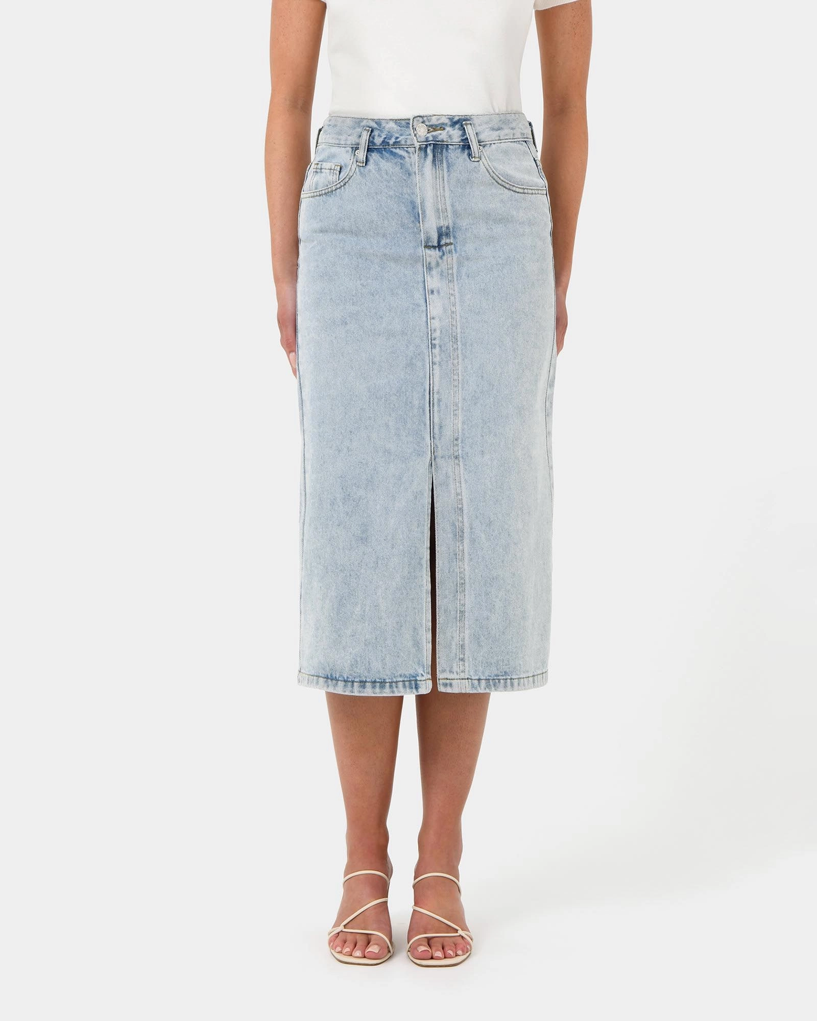 Forcast Clothing - Veronique Denim Skirt