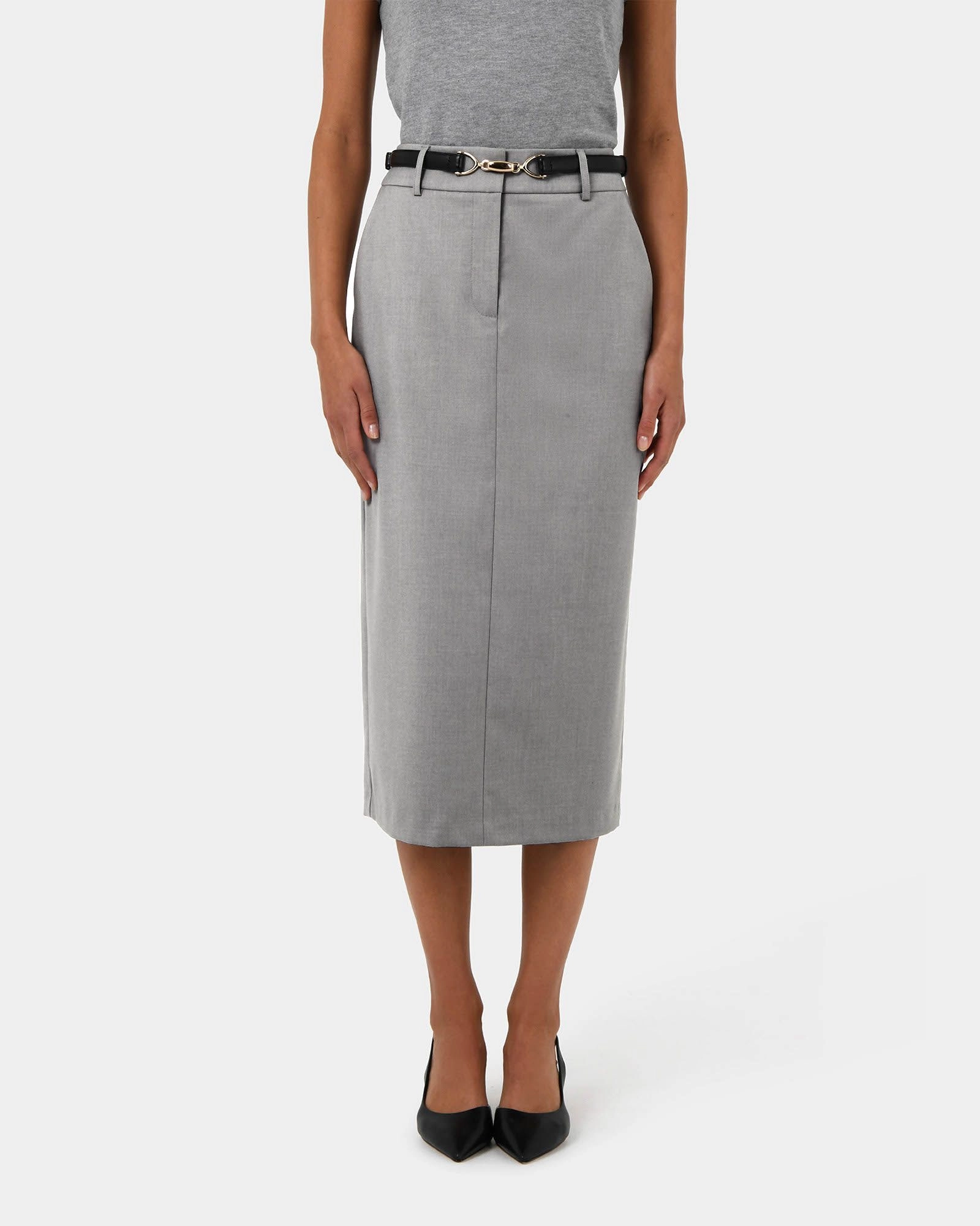 Forcast Clothing - Chloe Panel Skirt 