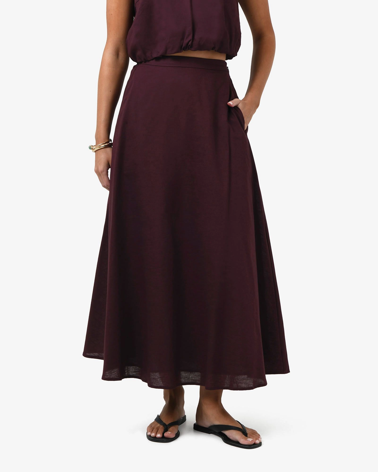 Forcast Clothing - Kenya Linen Skirt