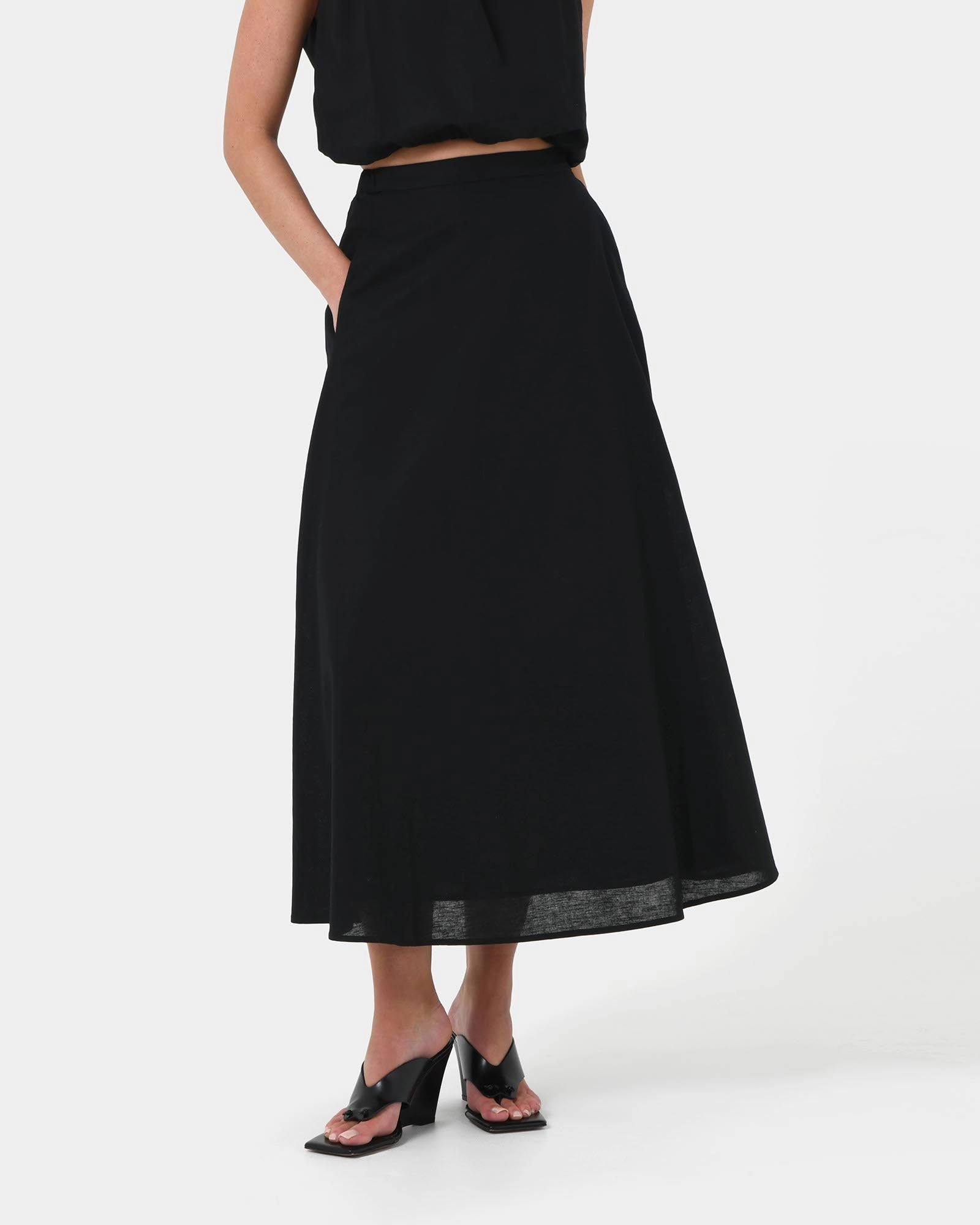 Forcast Clothing - Kenya Linen Skirt