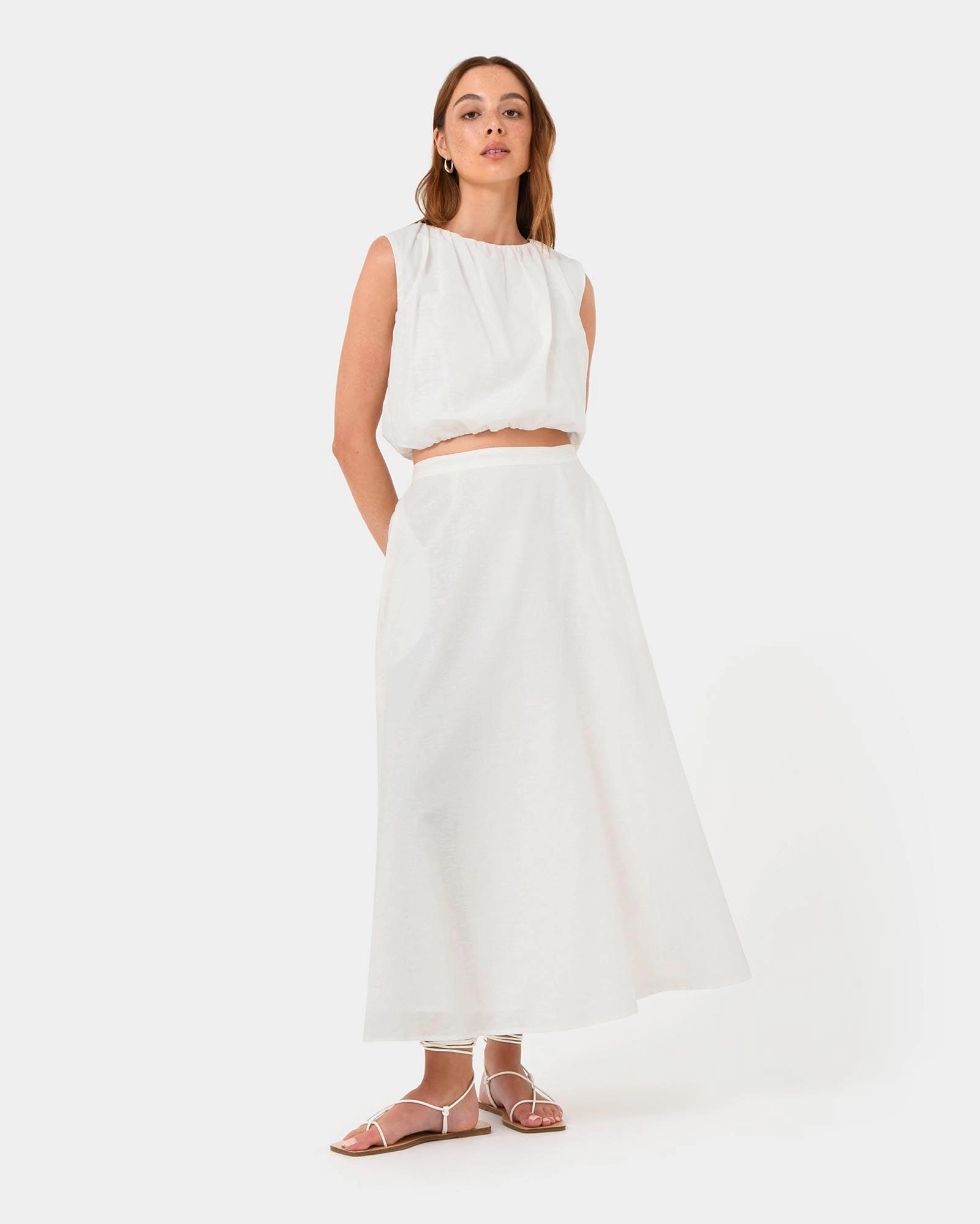 Forcast Clothing - Kenya Linen Skirt