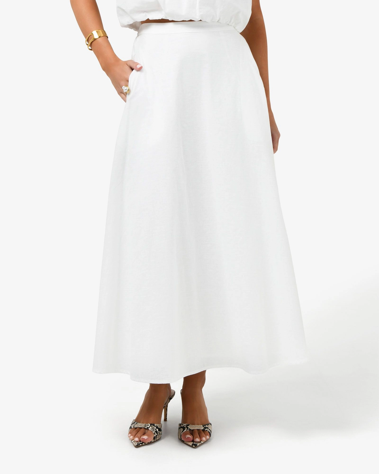 Forcast Clothing - Kenya Linen Skirt