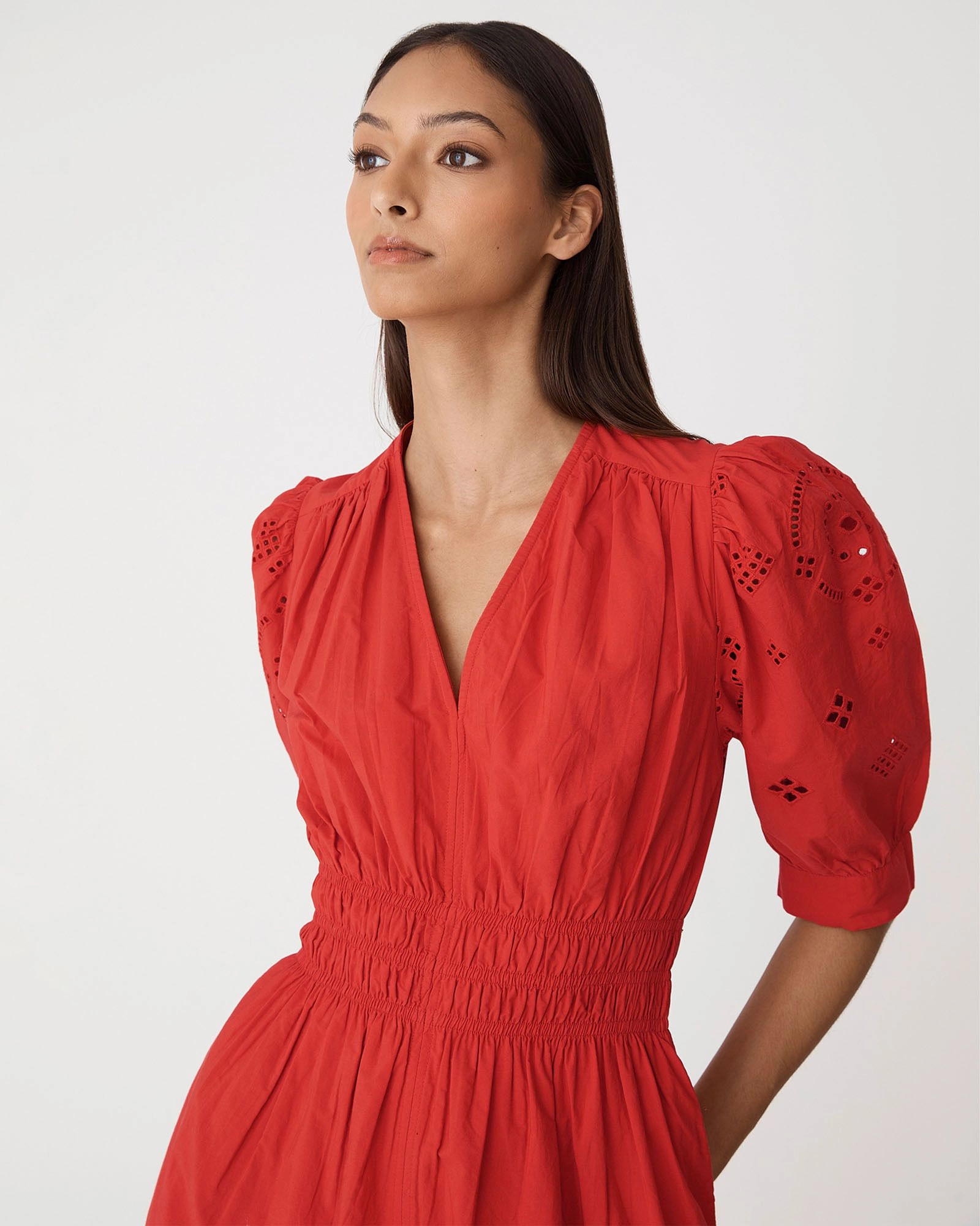 Forcast Clothing - Ali Embroidered Dress