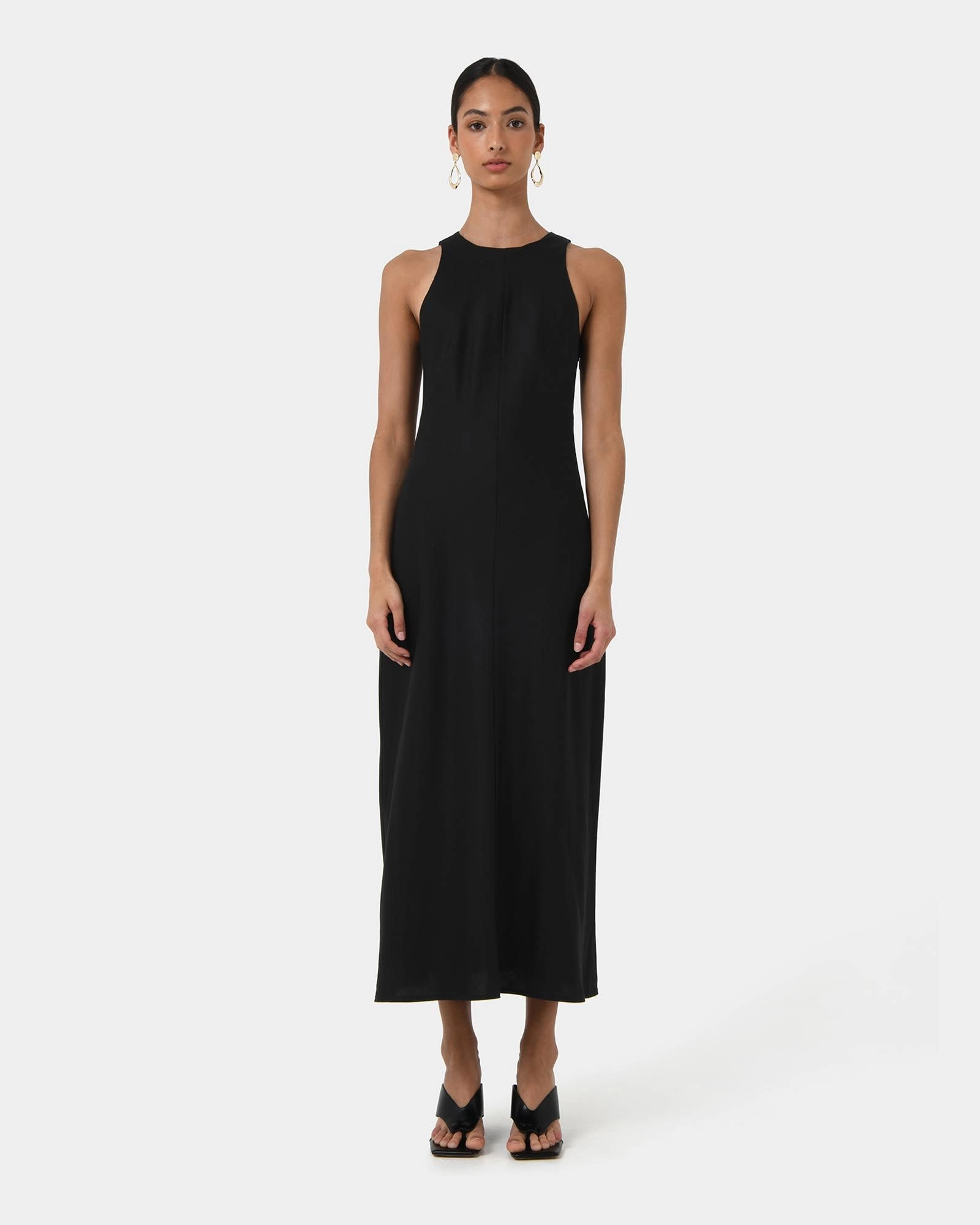 Forcast Clothing - Aiya Bias Midi Dress